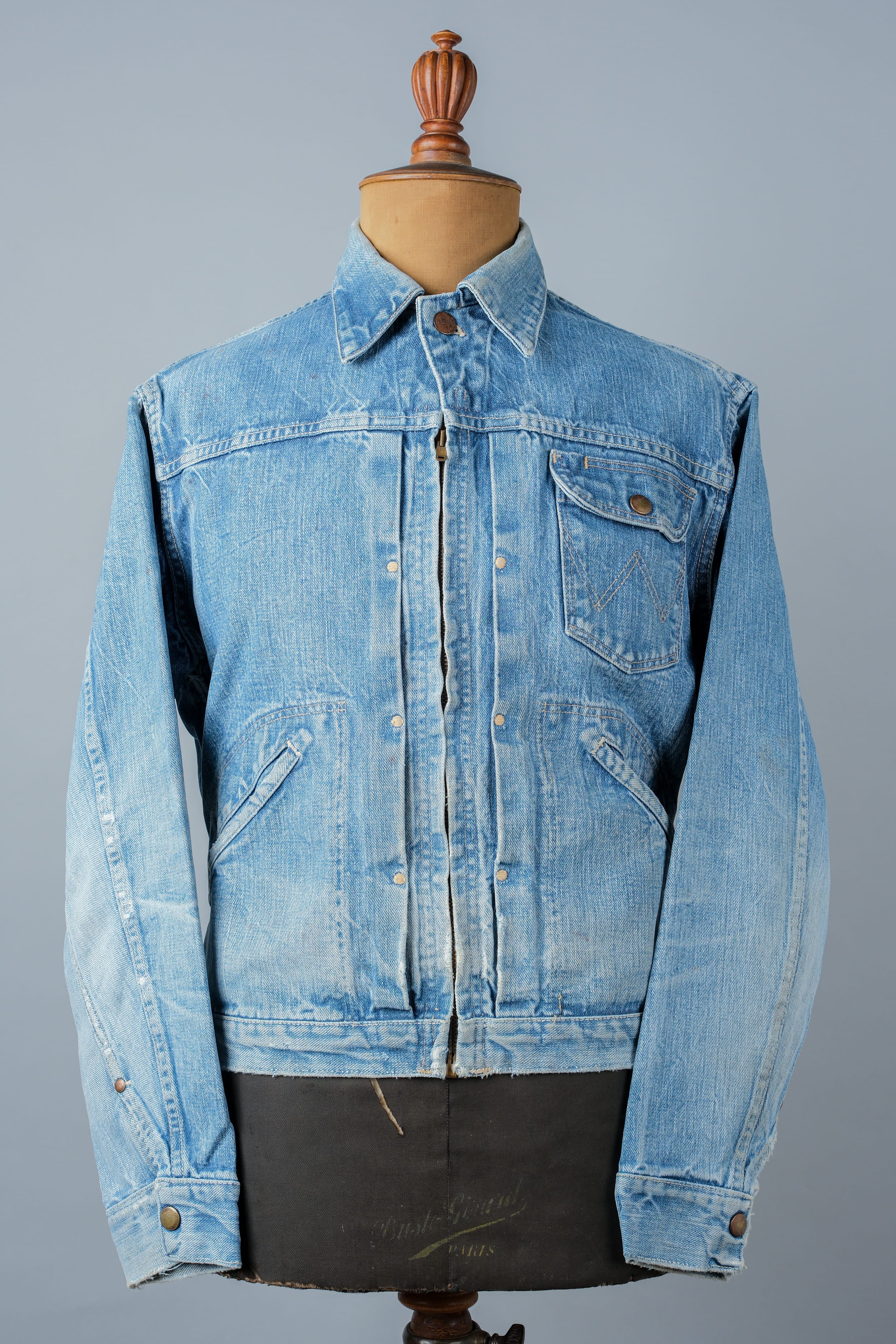 【~60's】Vintage Wrangler 11MJZ Denim Jacket Size.40