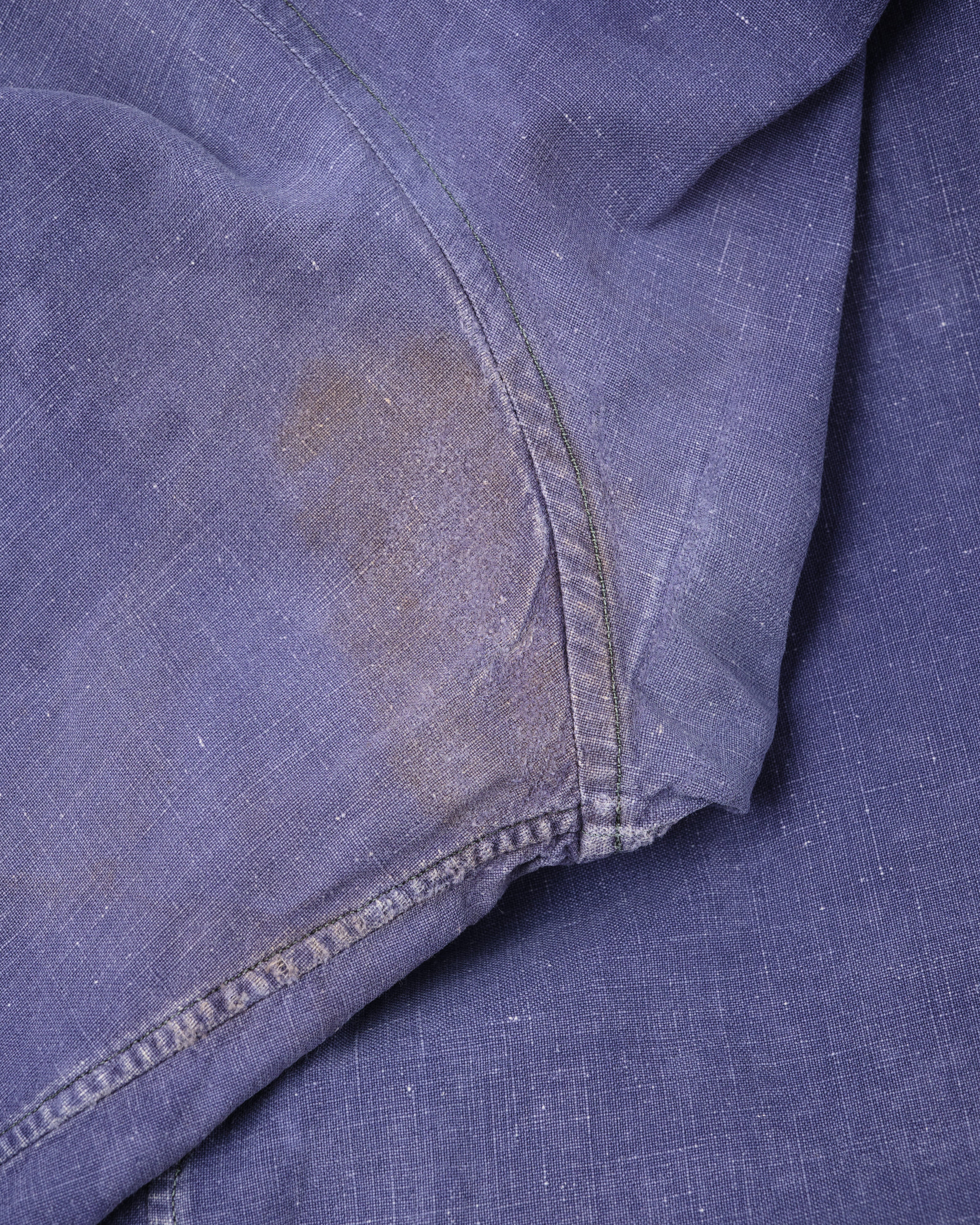 【~40’s】French Vintage Indigo Metis Grandpa Shirt