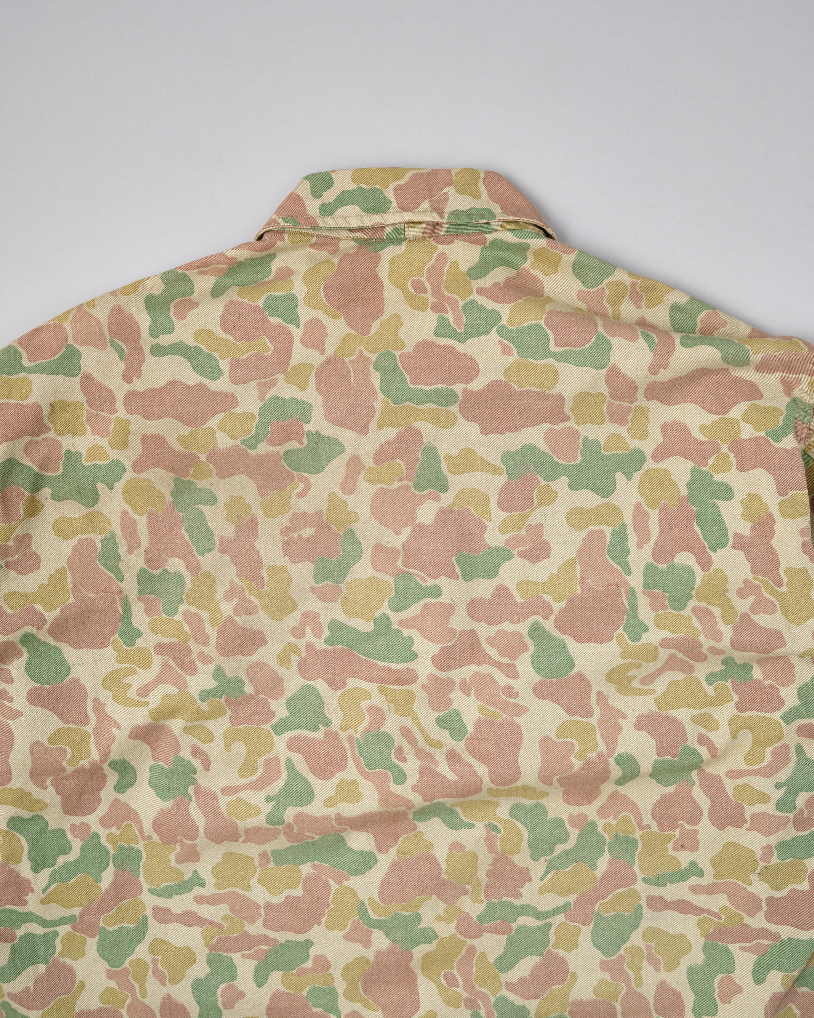 【~50's】Dutch Army Frogskin Camouflage Field Jacket Size.50
