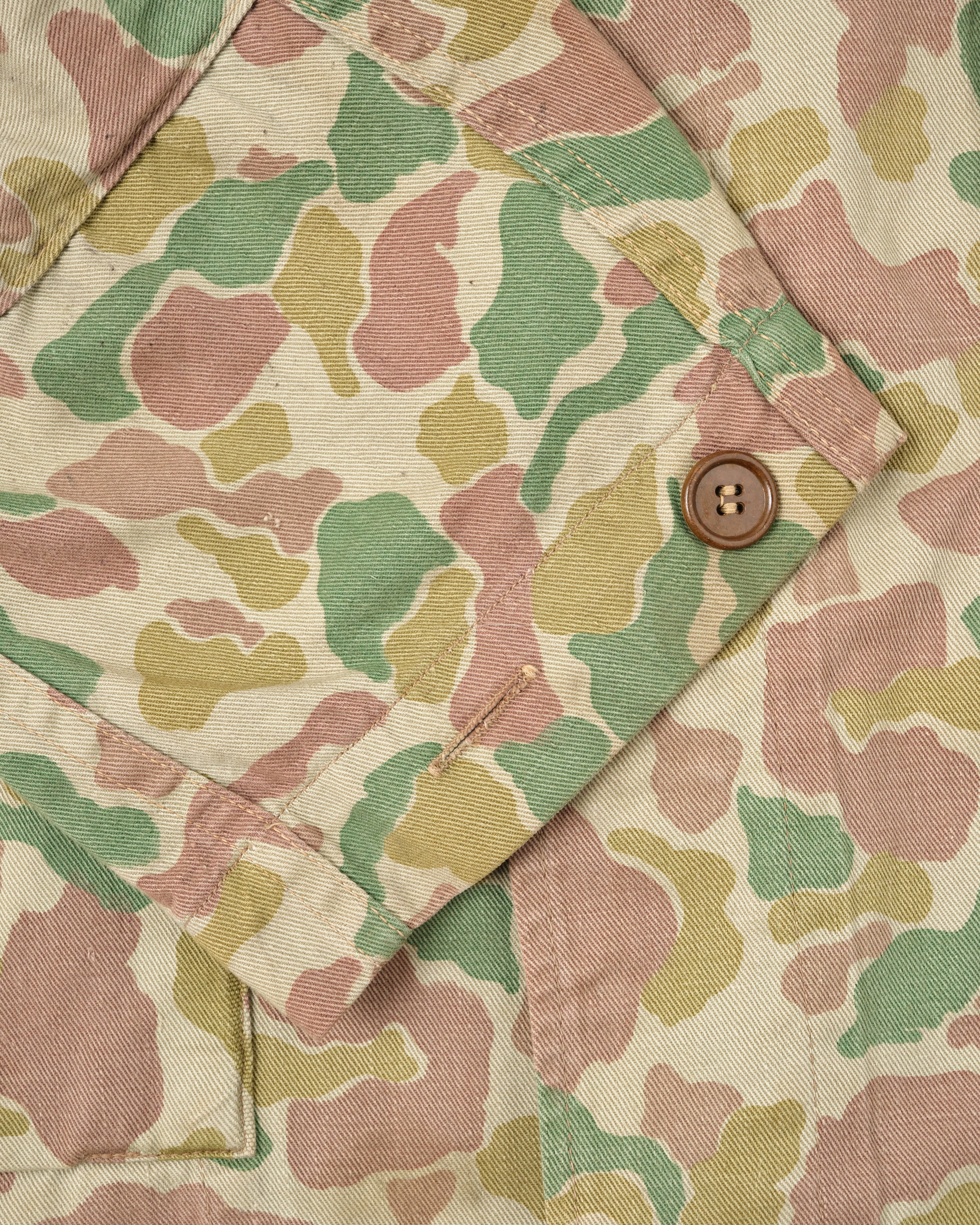 【~50's】Dutch Army Frogskin Camouflage Field Jacket Size.50