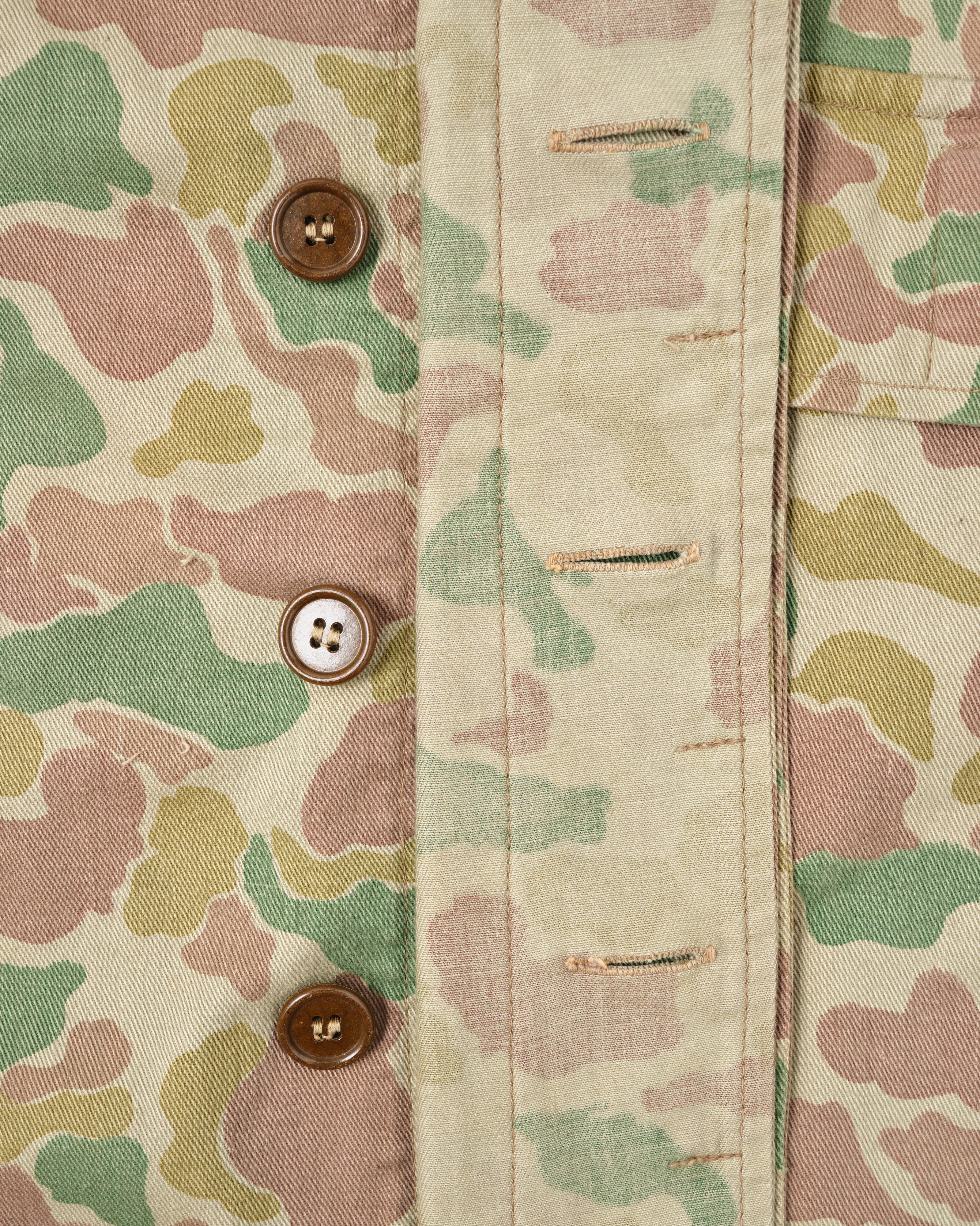 【~50's】Dutch Army Frogskin Camouflage Field Jacket Size.50
