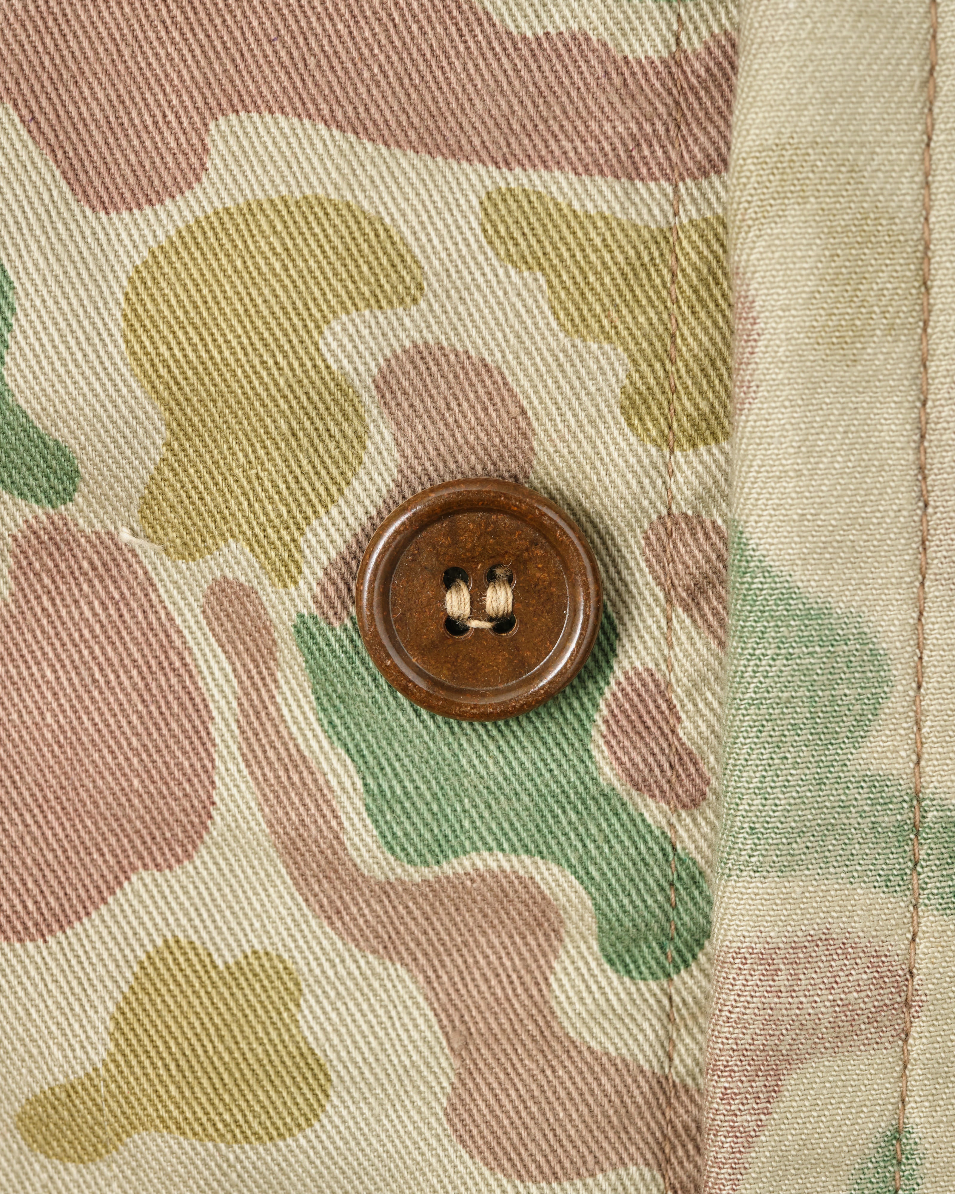 【~50's】Dutch Army Frogskin Camouflage Field Jacket Size.50
