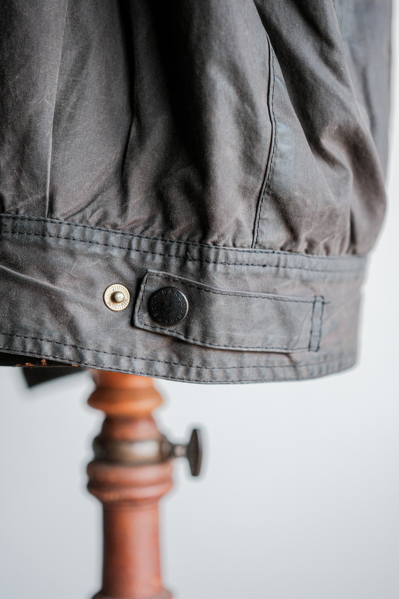 【~90's】Vintage Barbour "WAX COTTON BLOUSON" 3 Crest Size.LARGE
