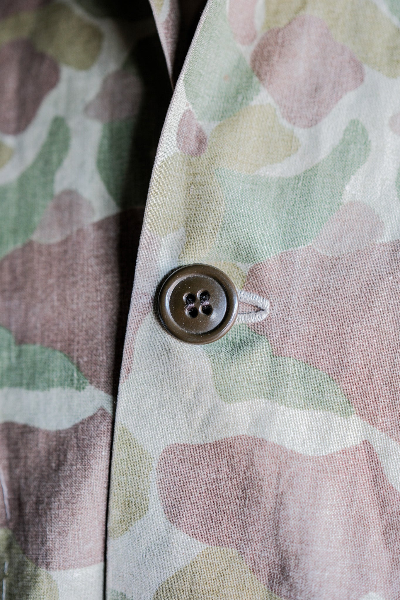【~50's】American Vintage Occupation Taylor Made Frogskin Camouflage Jacket "U.S.M.C Material"