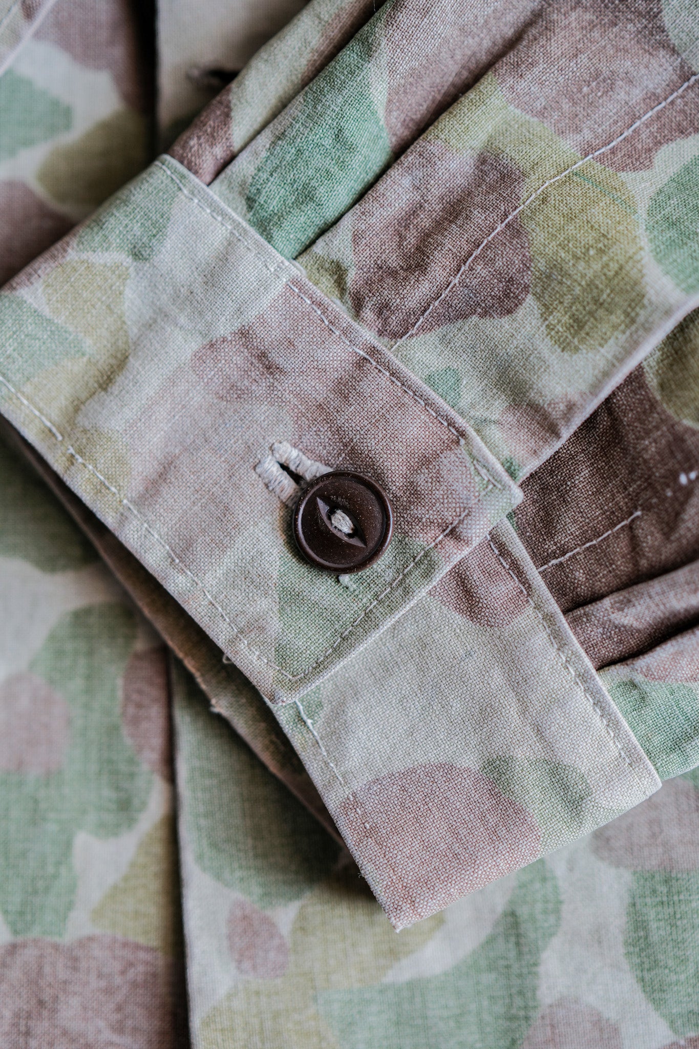 【~50's】American Vintage Occupation Taylor Made Frogskin Camouflage Jacket "U.S.M.C Material"