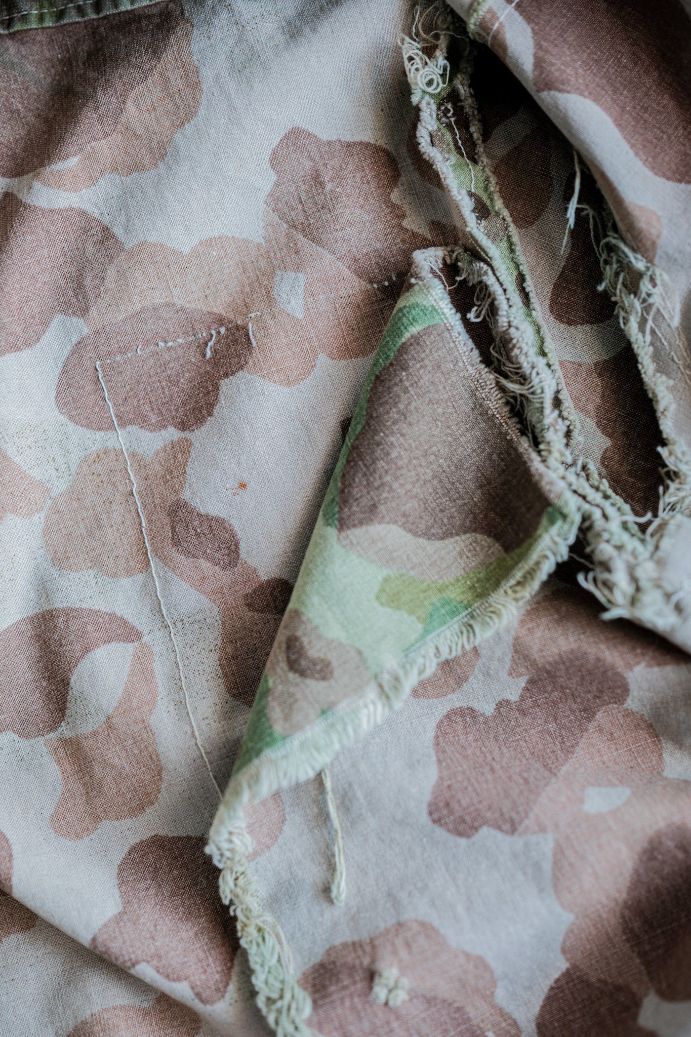 【~50's】American Vintage Occupation Taylor Made Frogskin Camouflage Jacket "U.S.M.C Material"