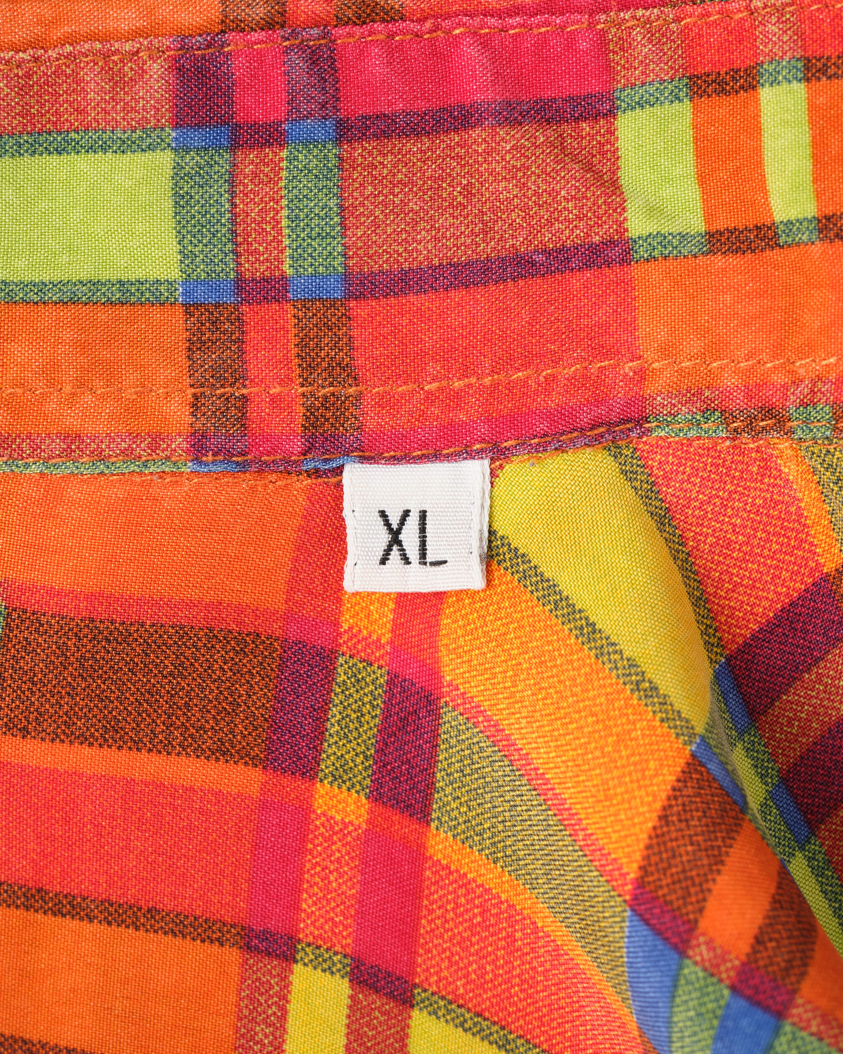 【~80's】Italian Vintage Silk Patterned S/S Shirt Size.XL