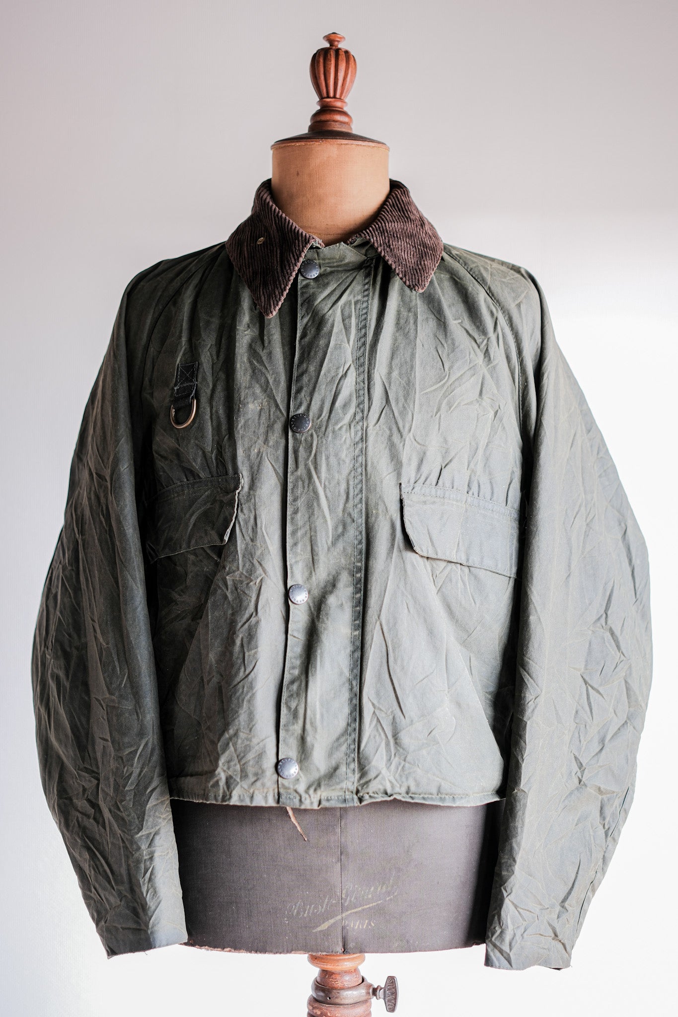 【~90's】Vintage Barbour "SPEY" 3 Crest Size.LARGE