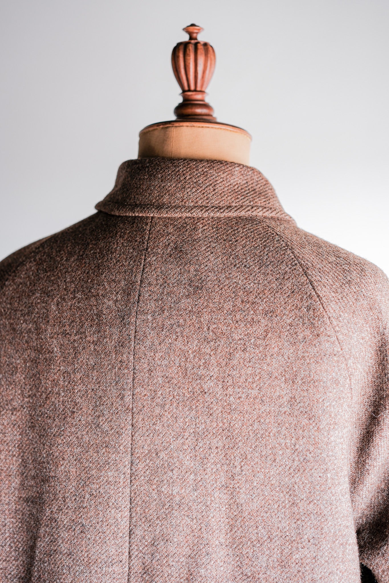 【~90's】OLD ENGLAND PARIS Single Raglan Wool Balmacaan Coat