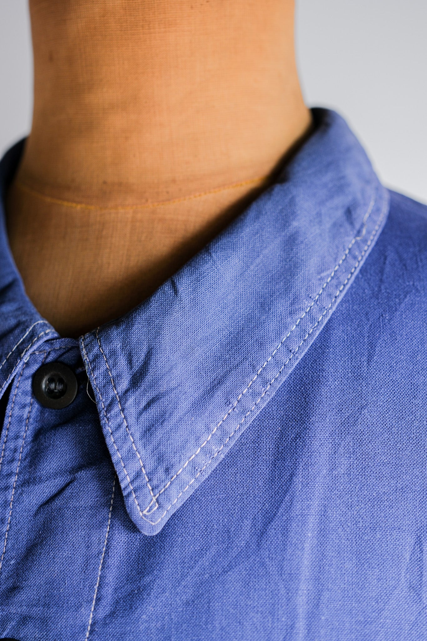 【~50's】French Vintage Blue Metis Work Jacket