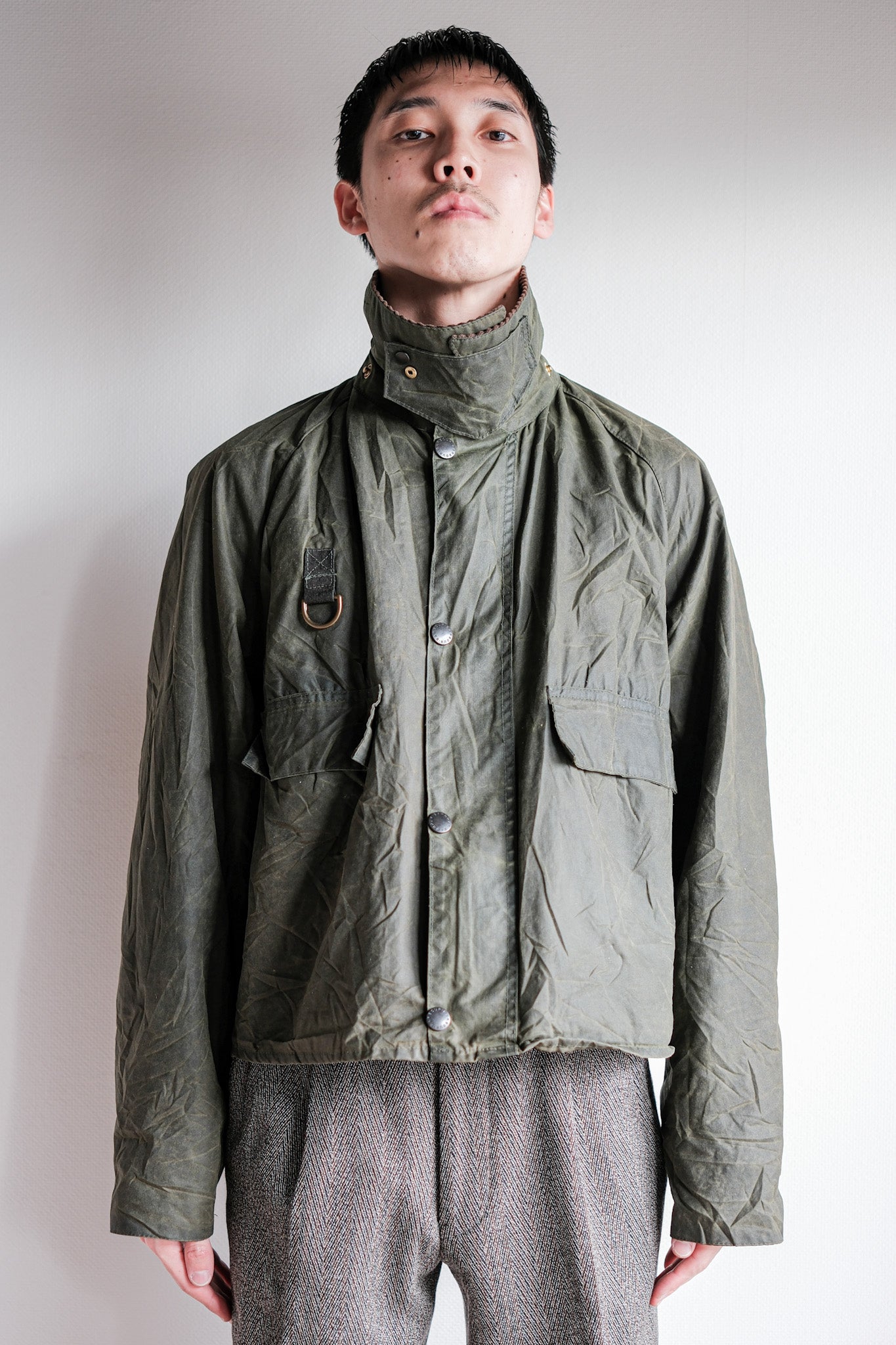 【~90's】Vintage Barbour "SPEY" 3 Crest Size.LARGE