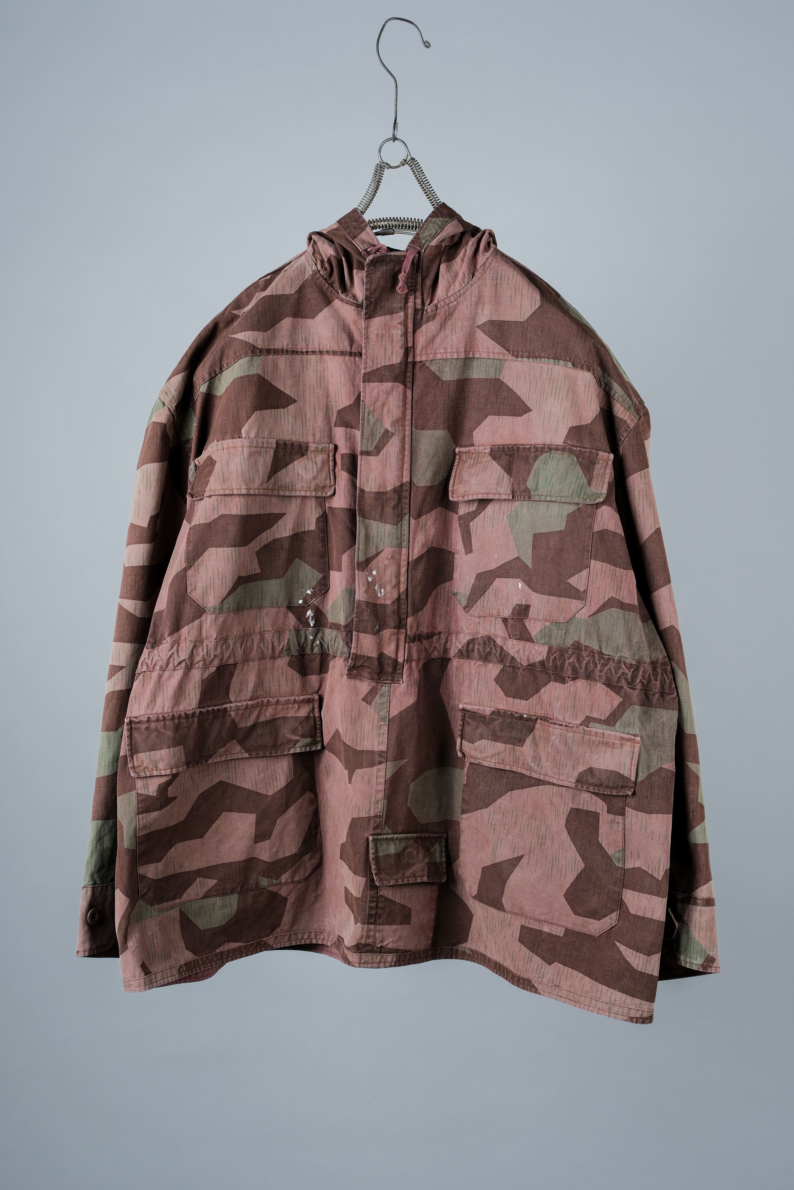 【~60's】German Vintage Splinter Pattern Camouflage Smock
