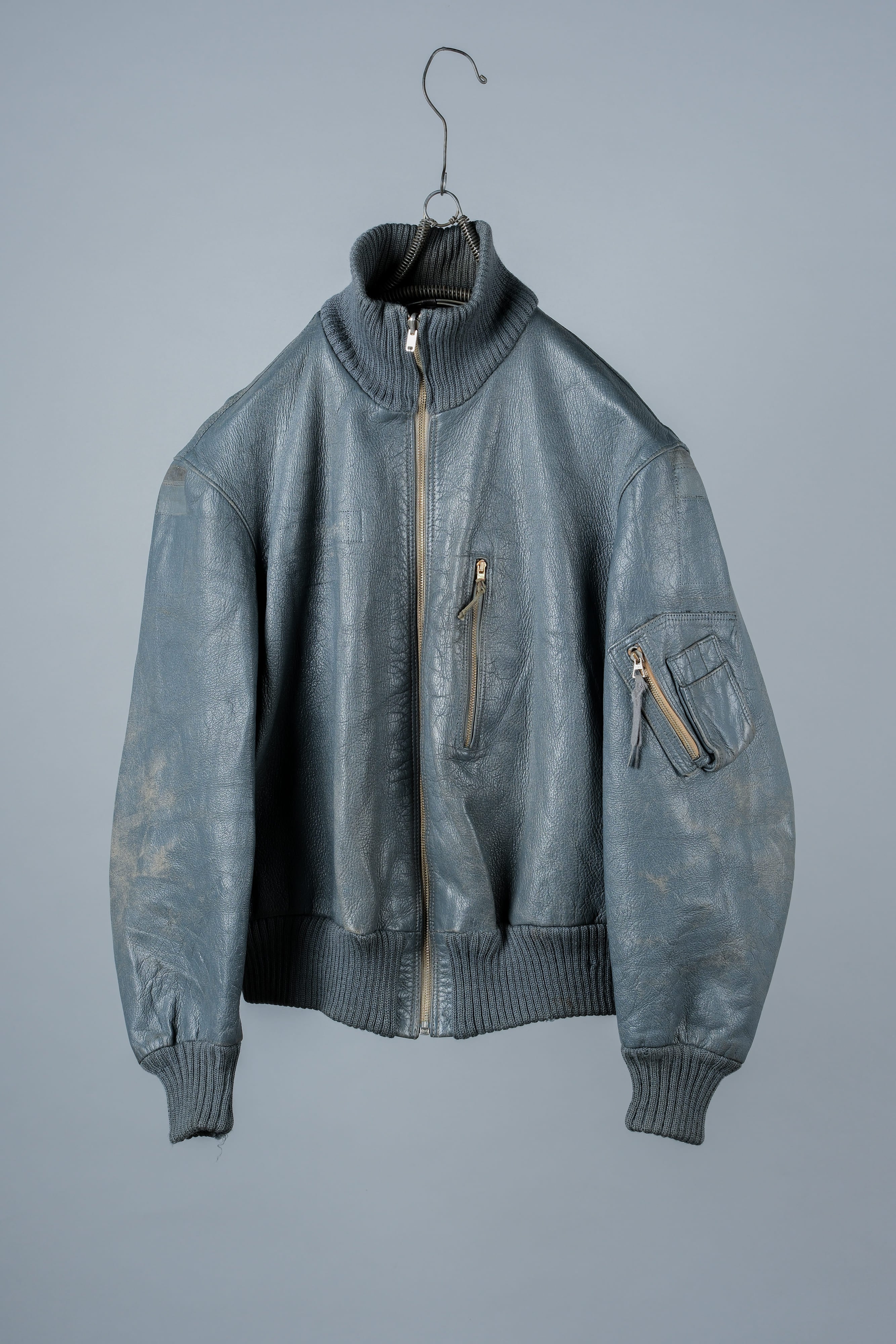 【~70’s】West German Air Force Pilot Leather Jacket