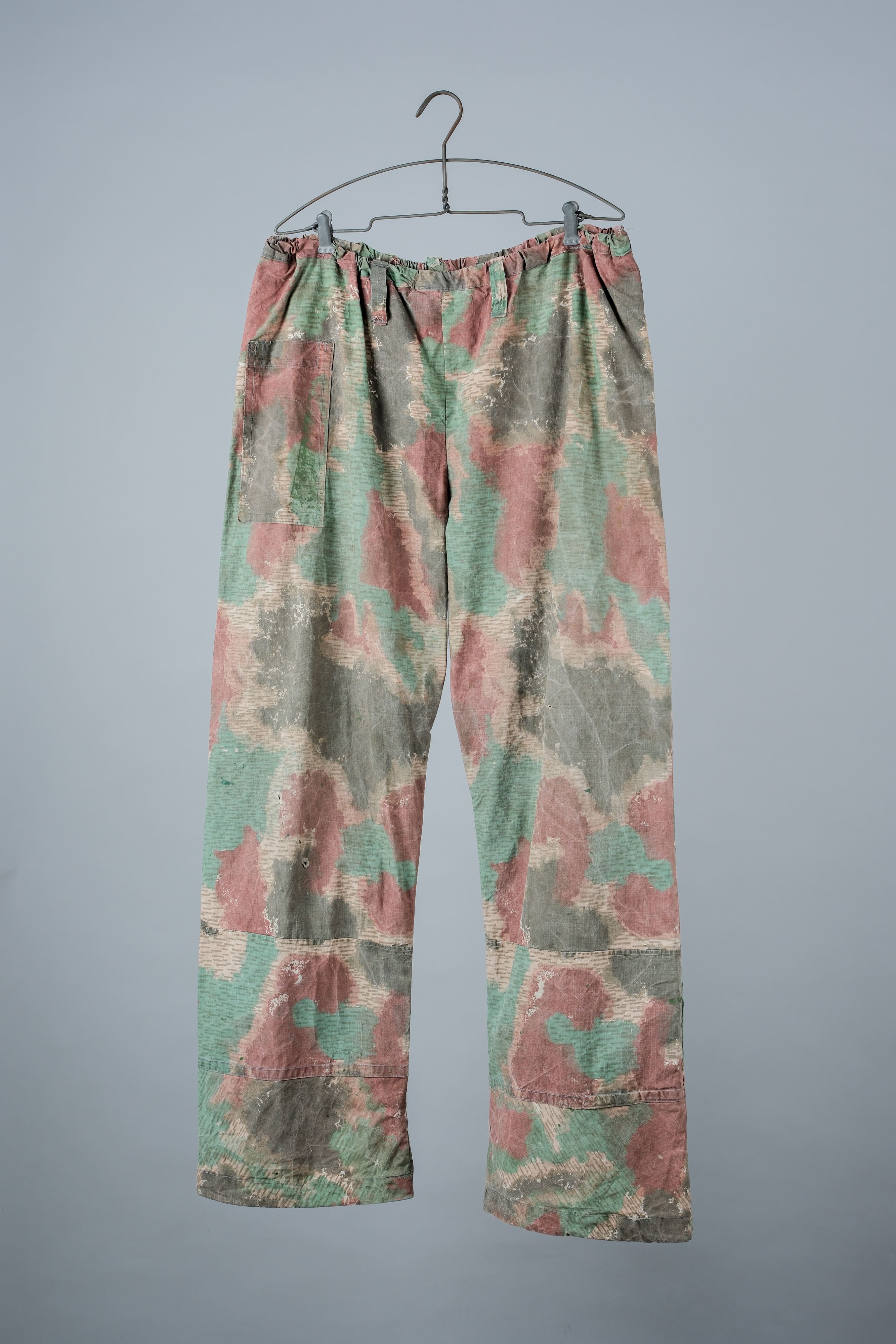 【~60's】Czechoslovakian Army Sumpfmuster Pattern Camouflage Trousers "Localmade"