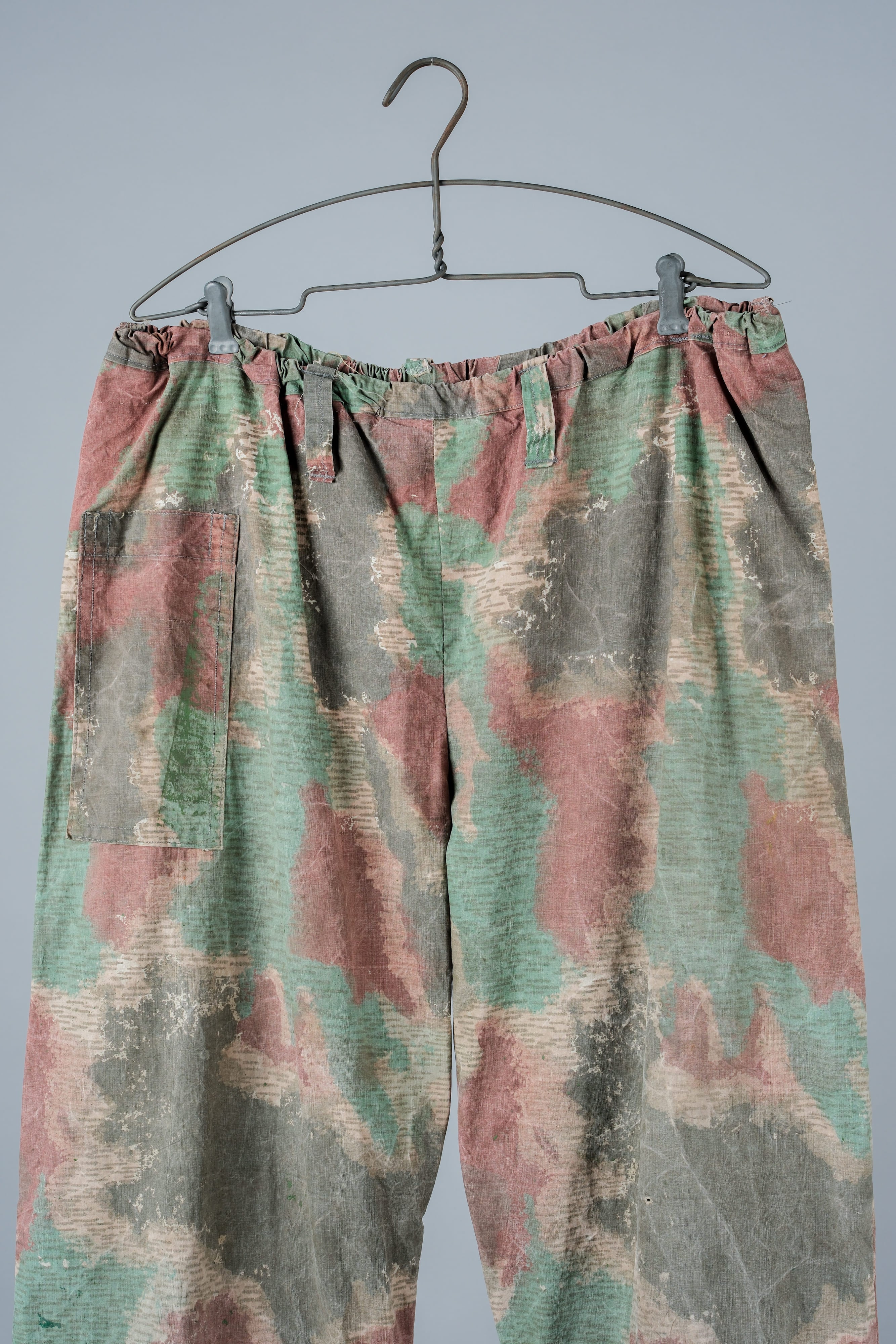 【~60's】Czechoslovakian Army Sumpfmuster Pattern Camouflage Trousers "Localmade"