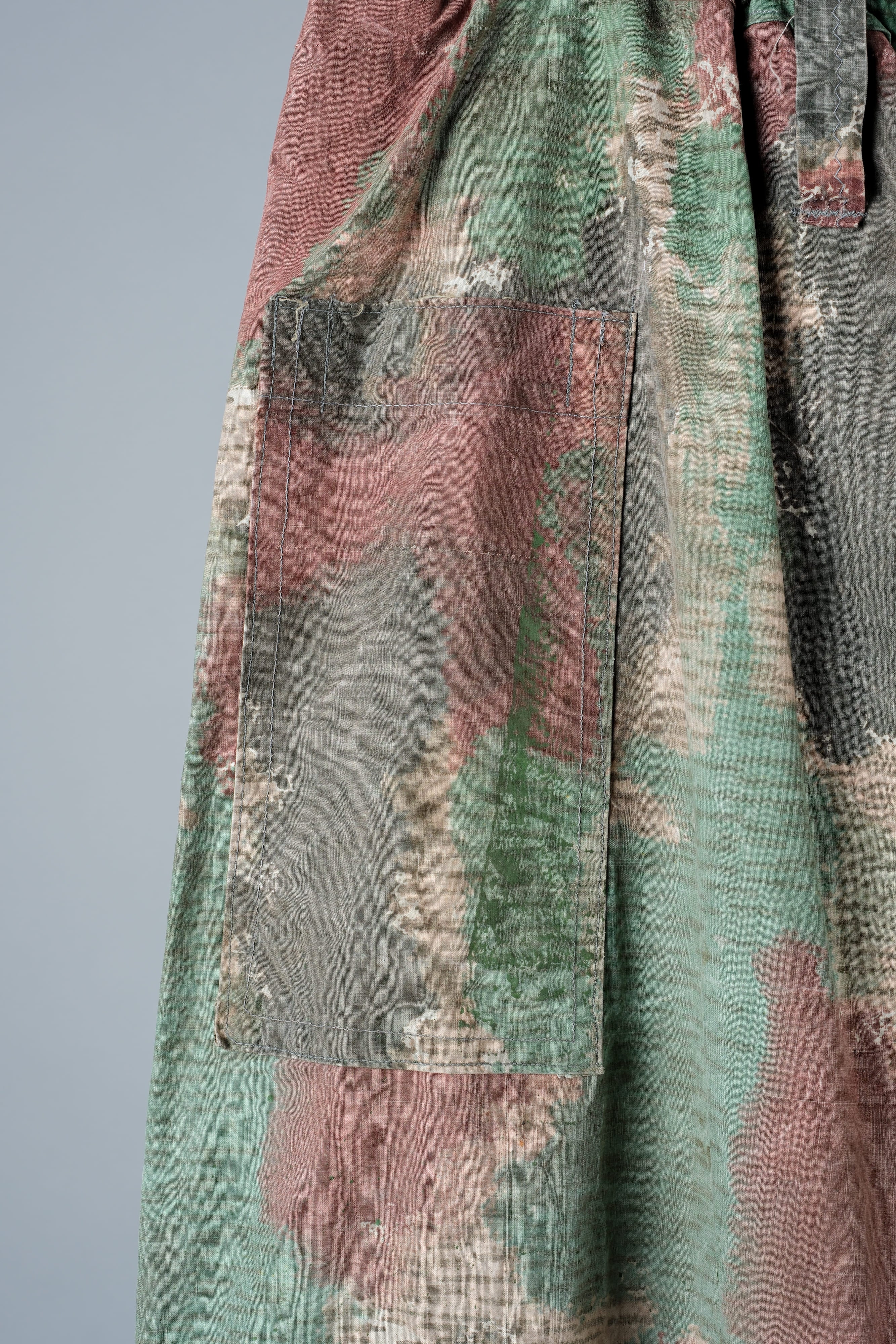 【~60's】Czechoslovakian Army Sumpfmuster Pattern Camouflage Trousers "Localmade"