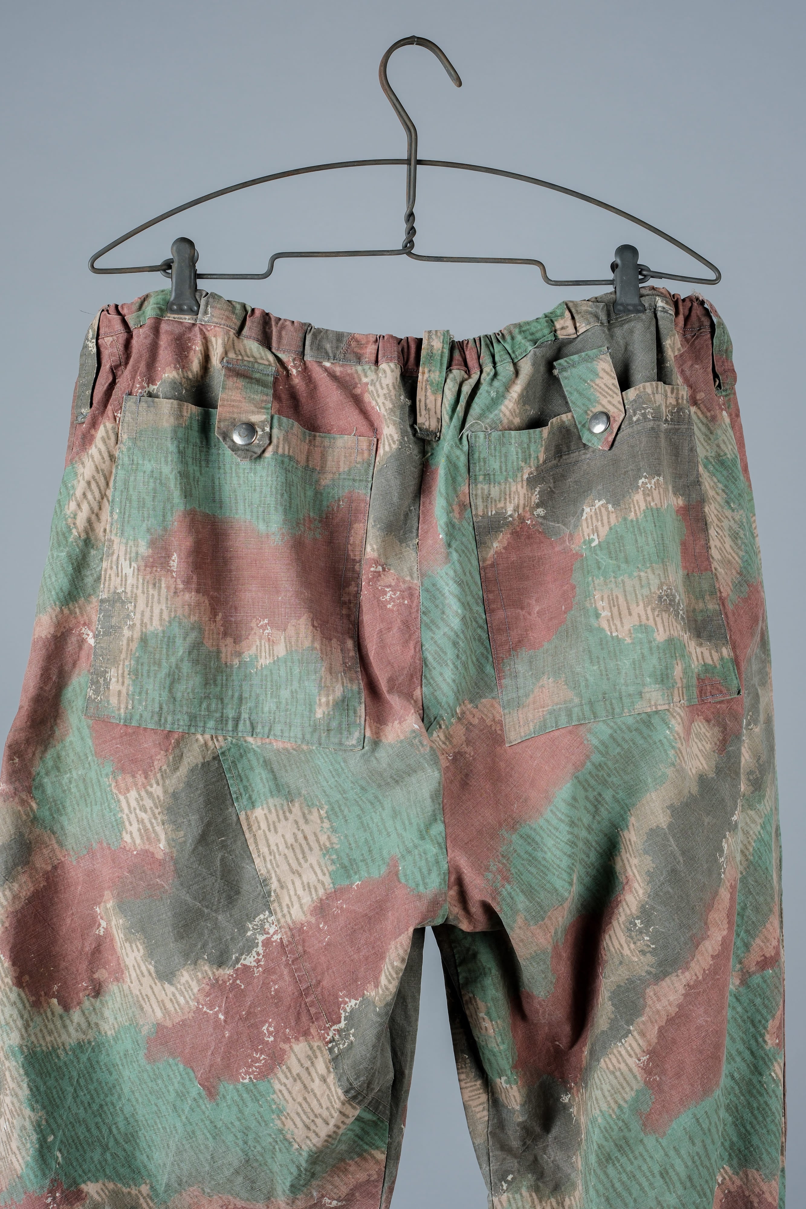 【~60's】Czechoslovakian Army Sumpfmuster Pattern Camouflage Trousers "Localmade"