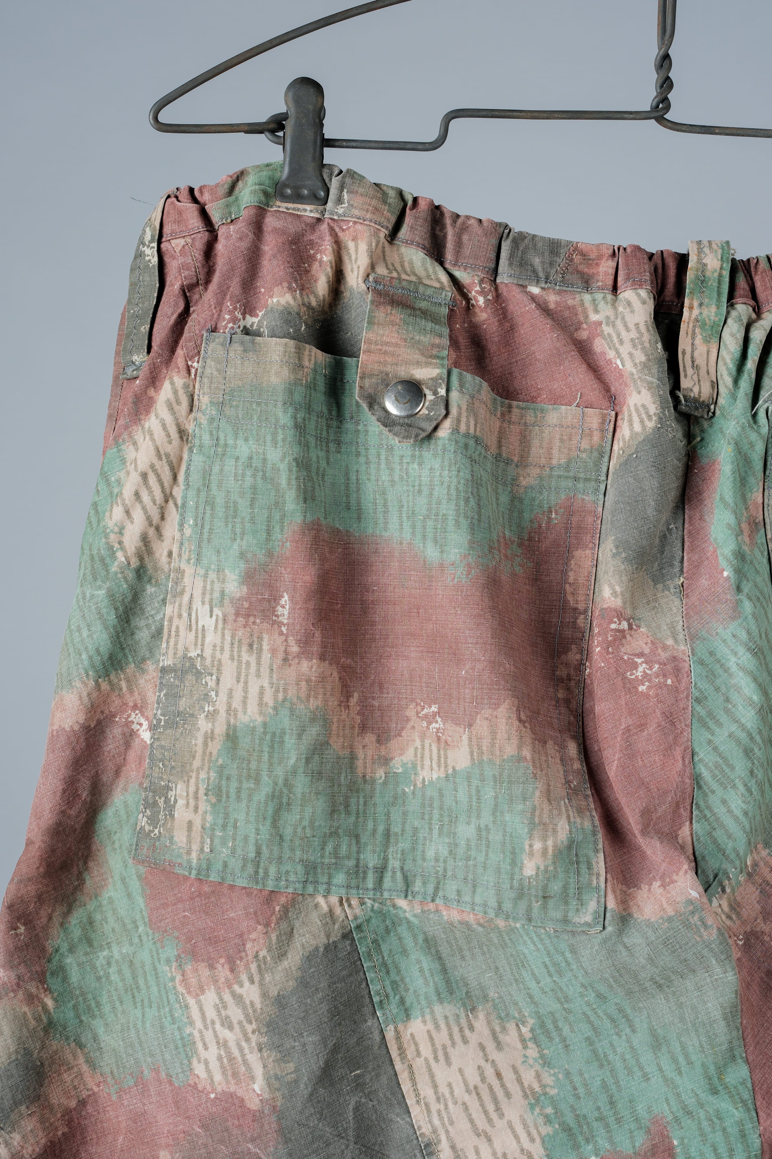 【~60's】Czechoslovakian Army Sumpfmuster Pattern Camouflage Trousers "Localmade"