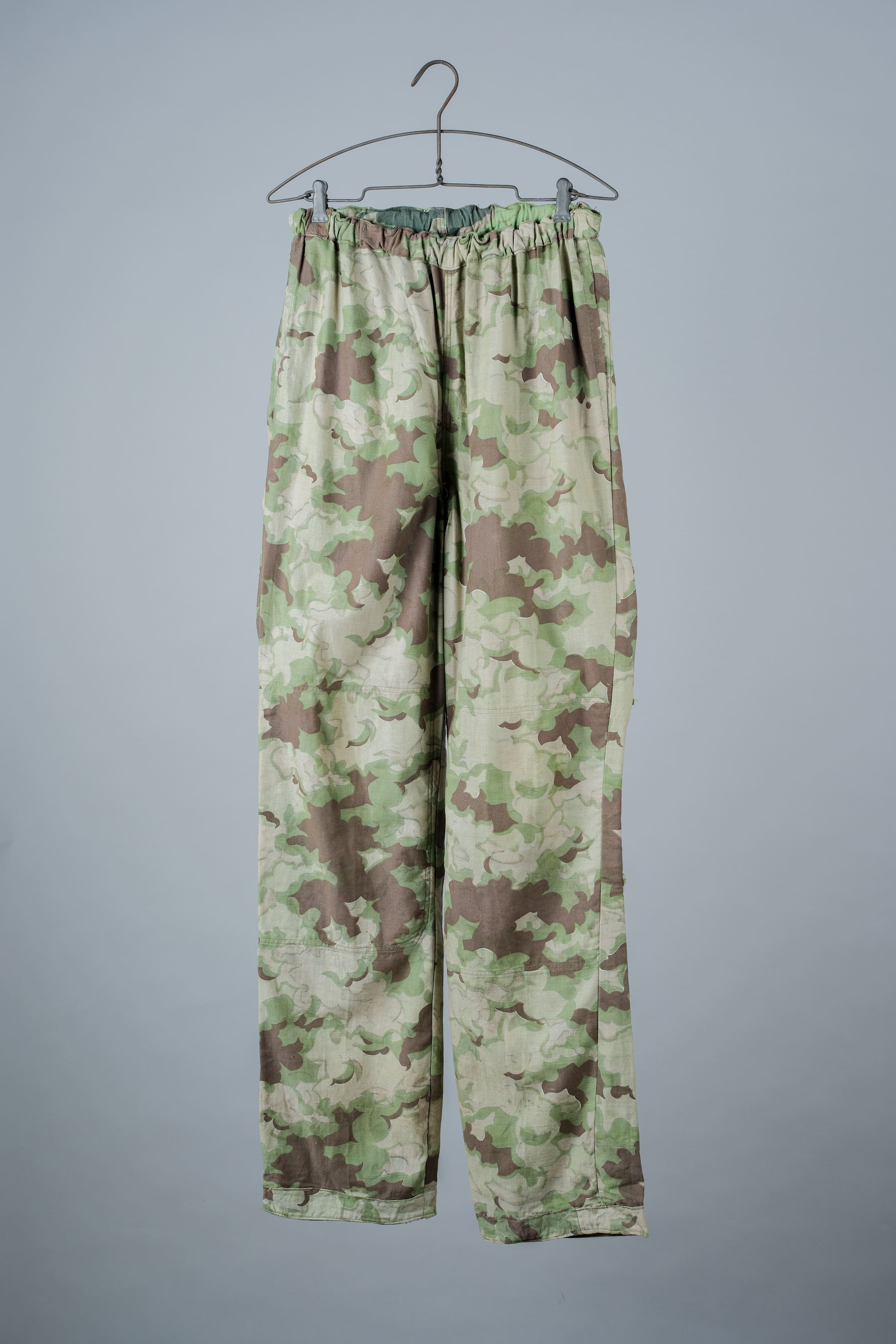 【~50's】Czechoslovakian Army Clouds Camouflage Reversible Trousers "Modified"