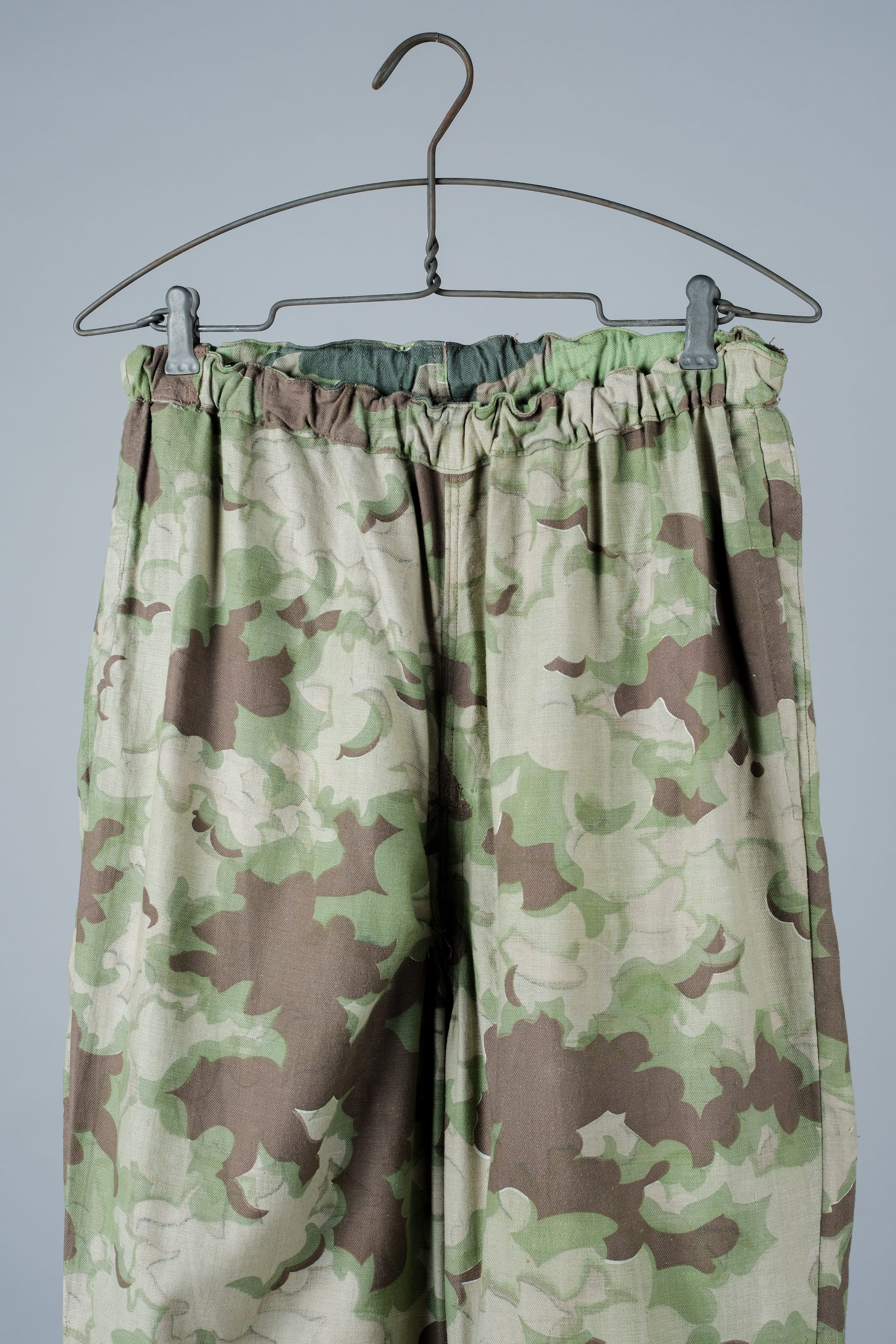 【~50's】Czechoslovakian Army Clouds Camouflage Reversible Trousers "Modified"