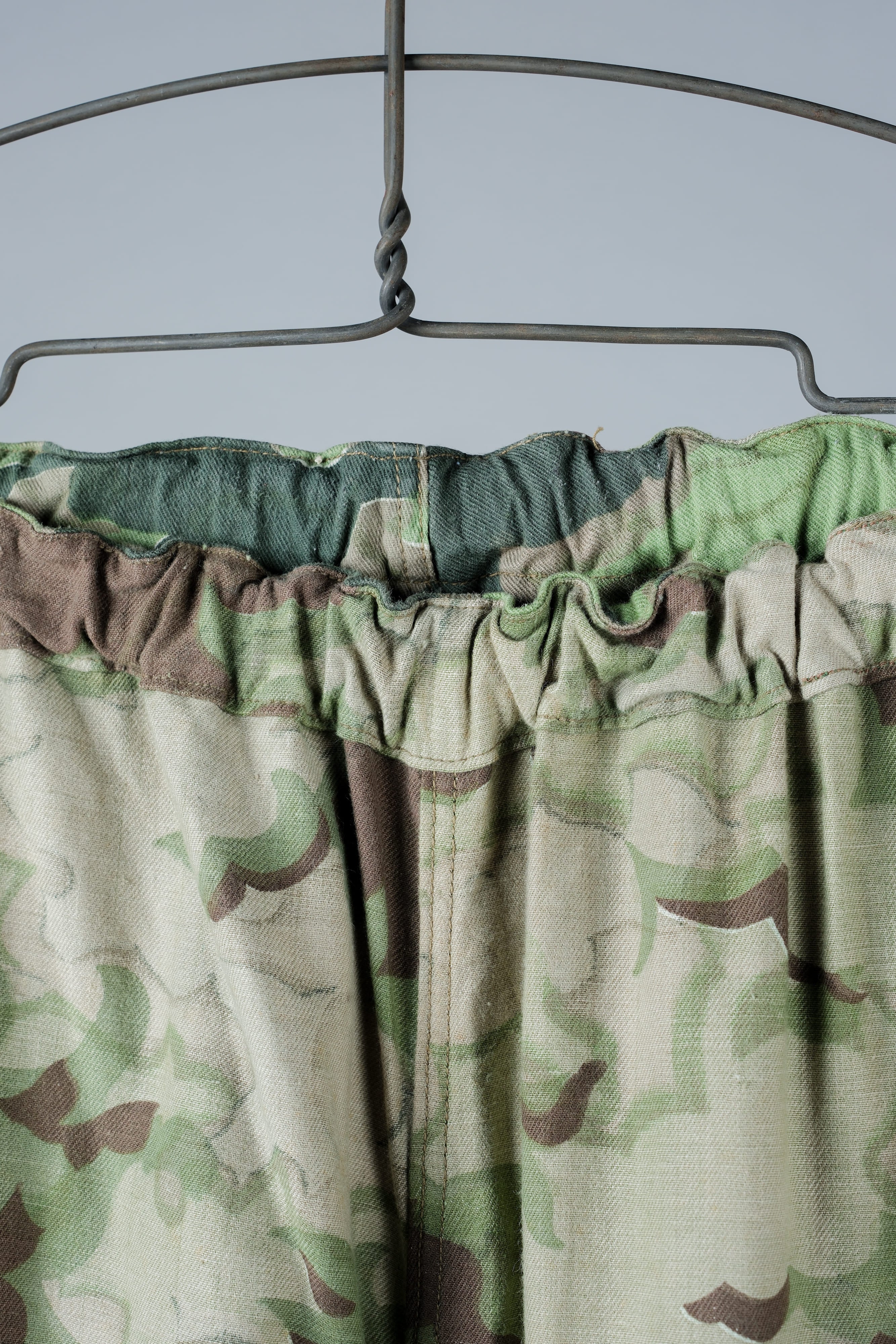 【~50's】Czechoslovakian Army Clouds Camouflage Reversible Trousers "Modified"