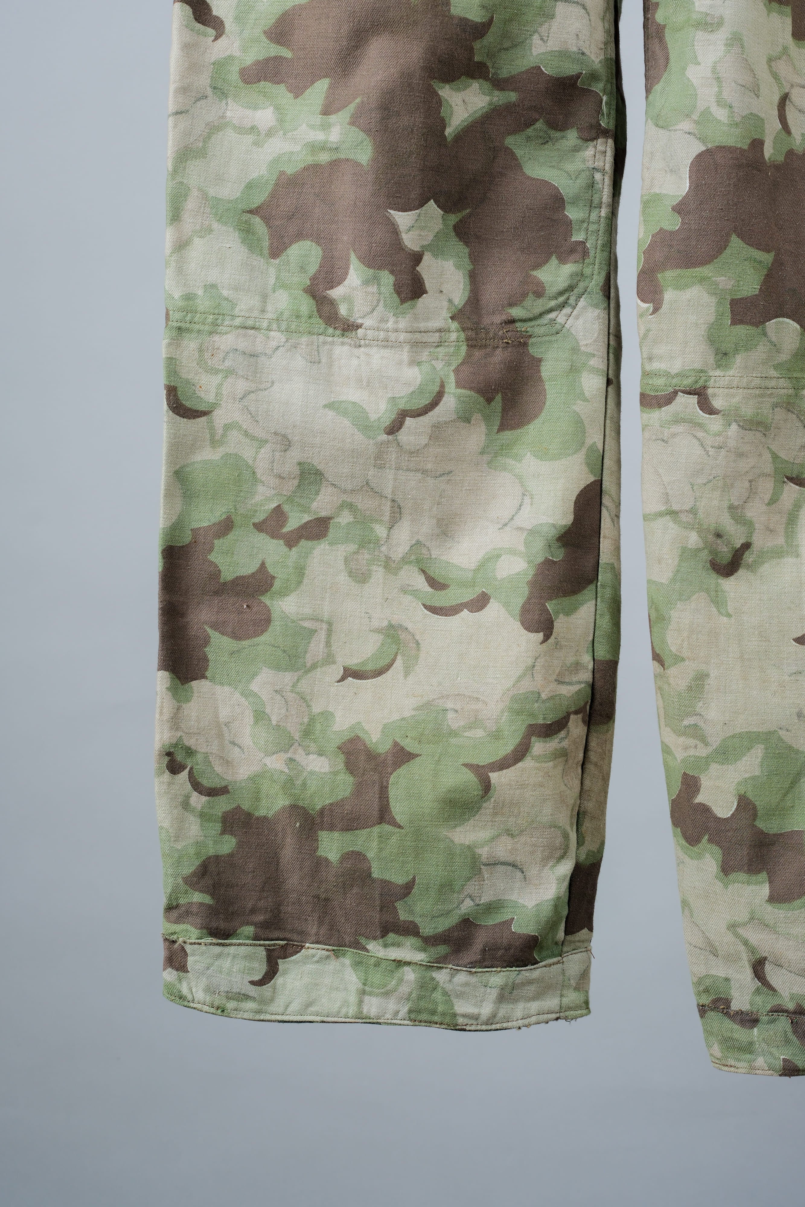 【~50's】Czechoslovakian Army Clouds Camouflage Reversible Trousers "Modified"