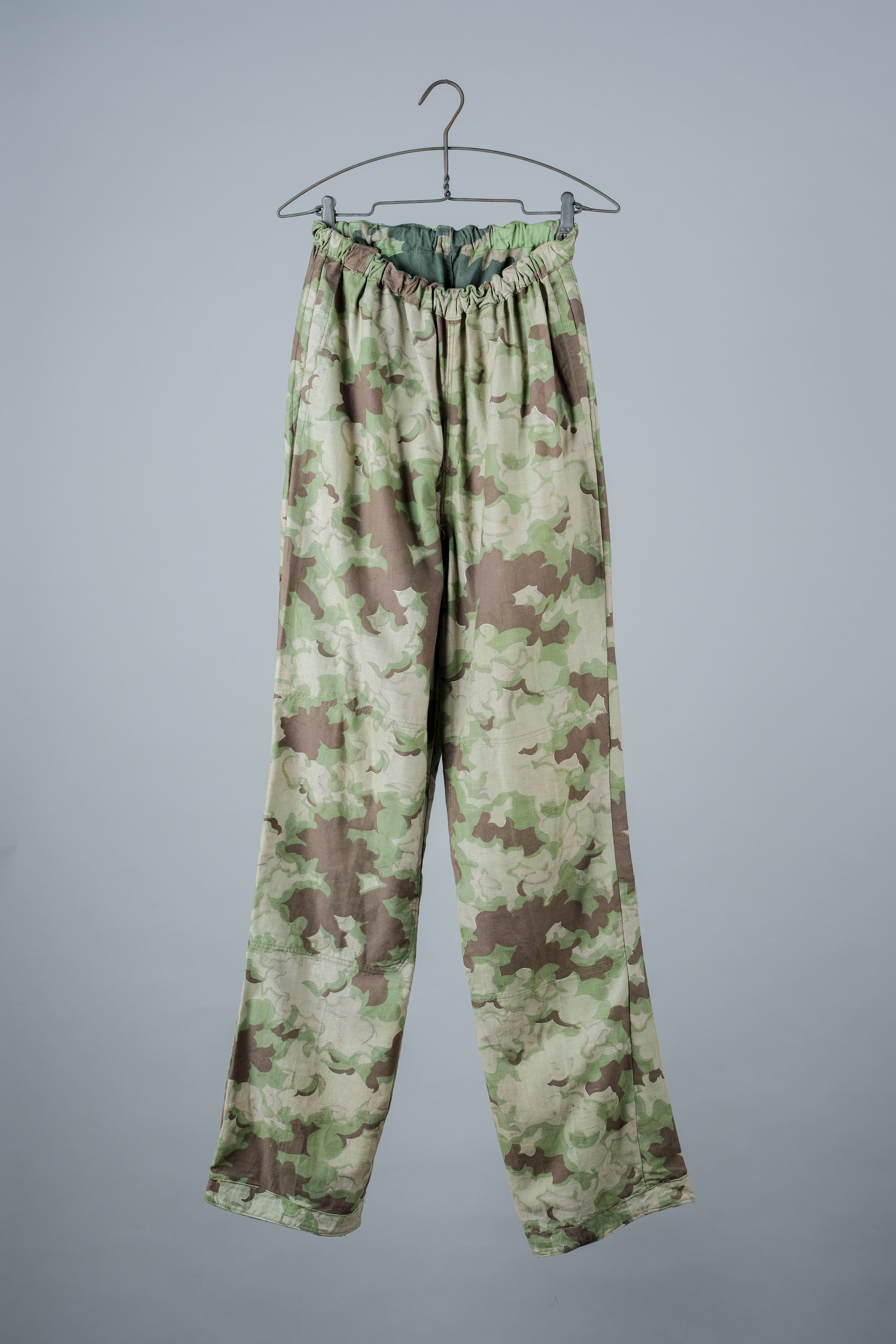 【~50's】Czechoslovakian Army Clouds Camouflage Reversible Trousers "Modified"