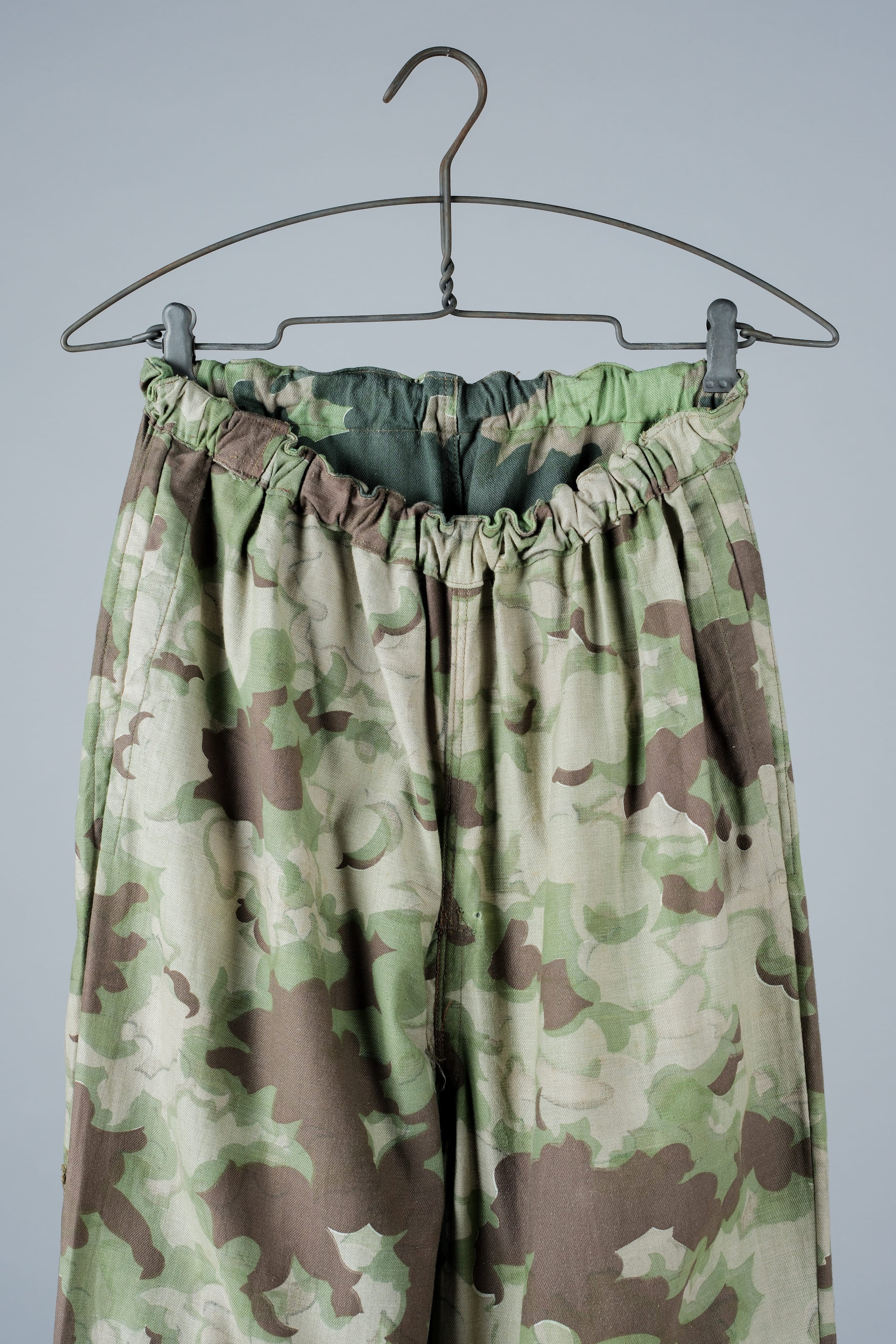 【~50's】Czechoslovakian Army Clouds Camouflage Reversible Trousers "Modified"