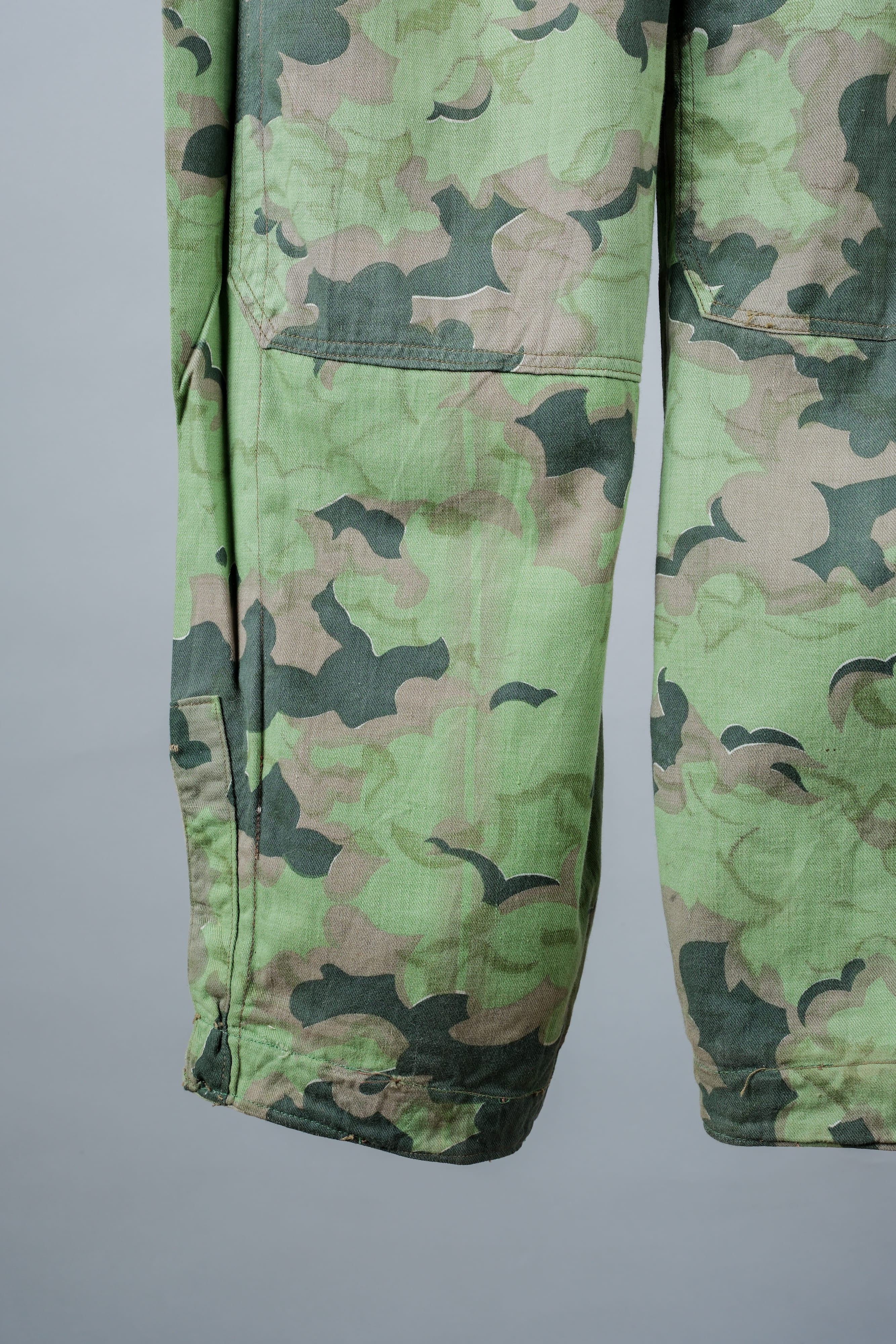 【~50's】Czechoslovakian Army Clouds Camouflage Reversible Trousers "Modified"