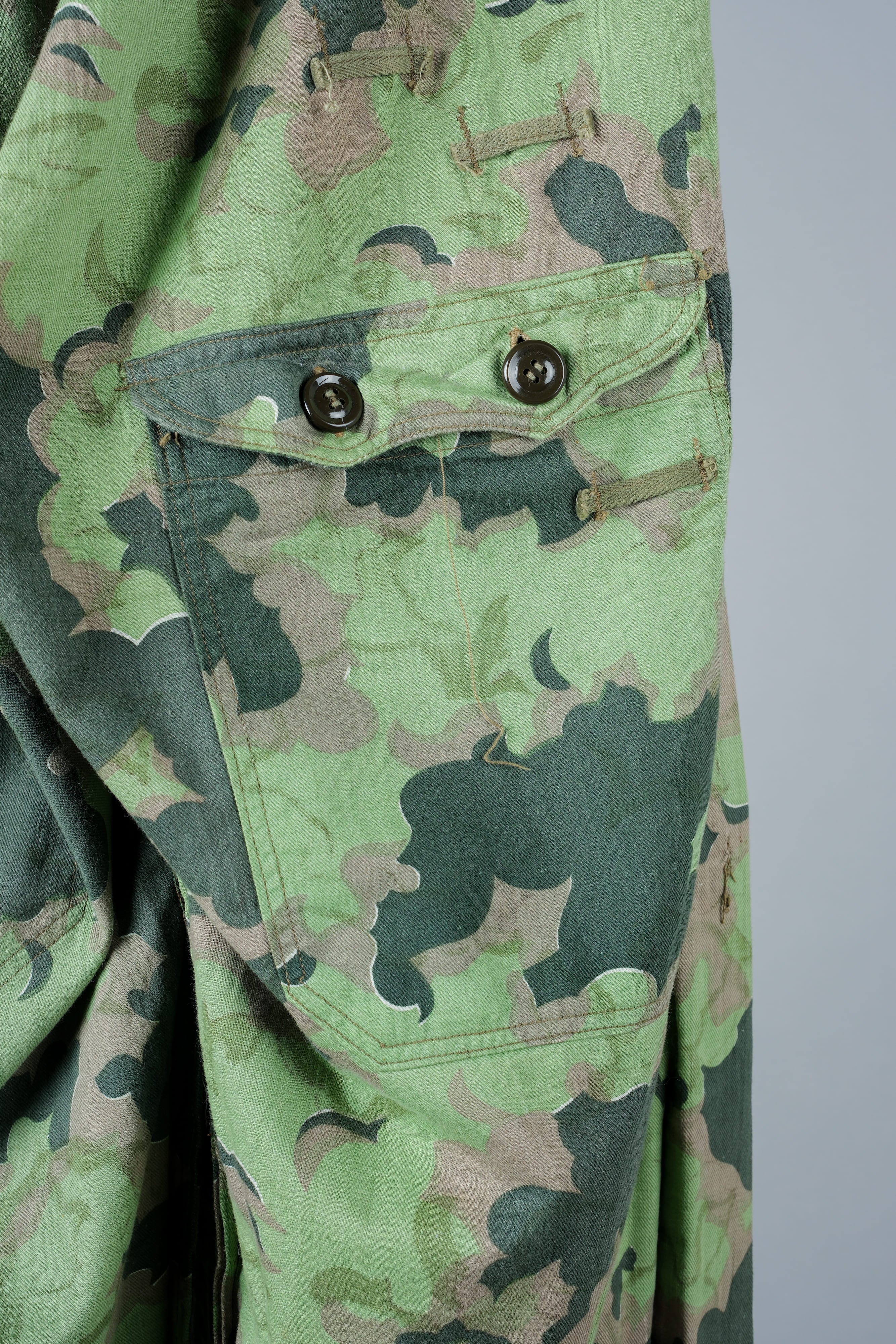 【~50's】Czechoslovakian Army Clouds Camouflage Reversible Trousers "Modified"