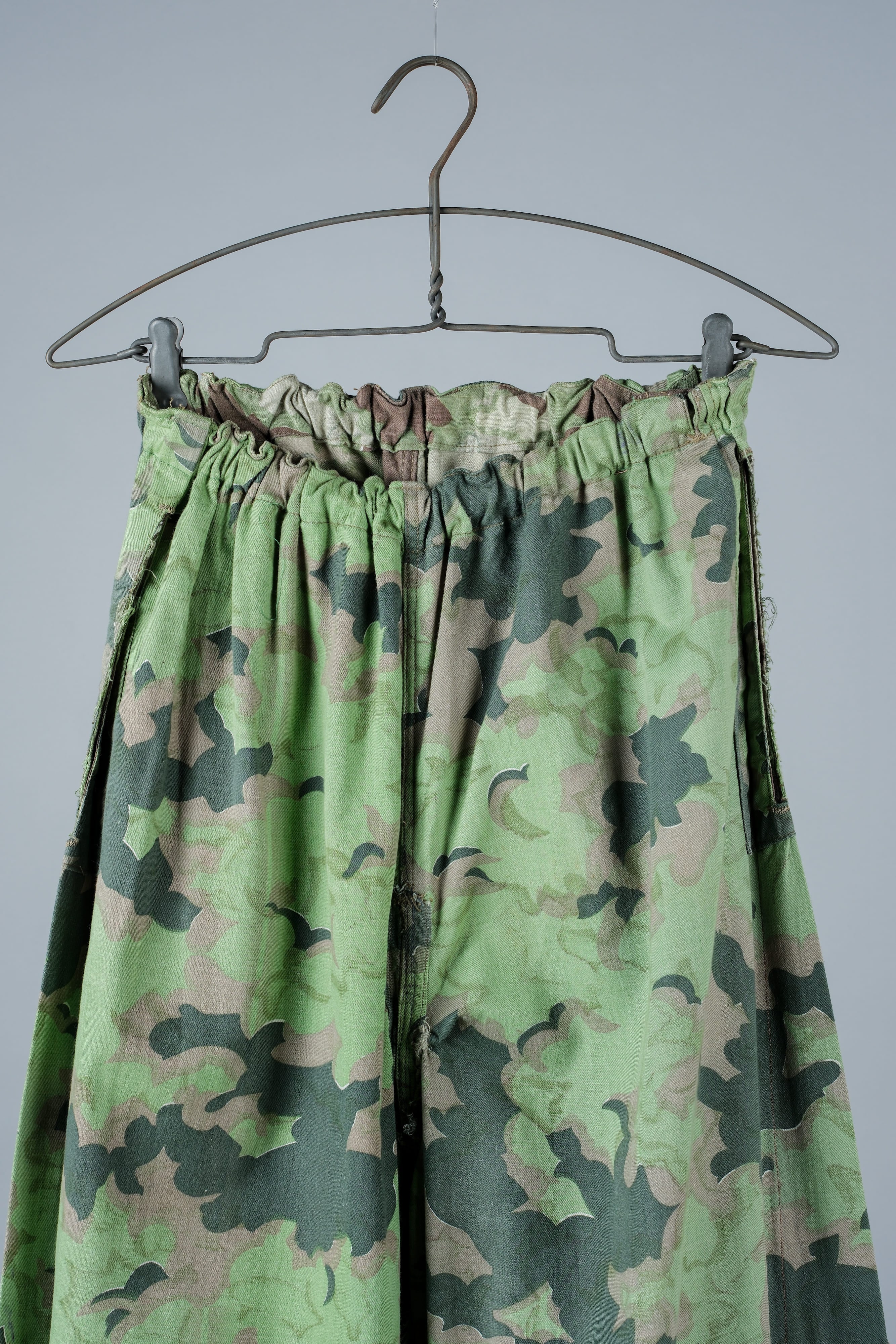 【~50's】Czechoslovakian Army Clouds Camouflage Reversible Trousers "Modified"