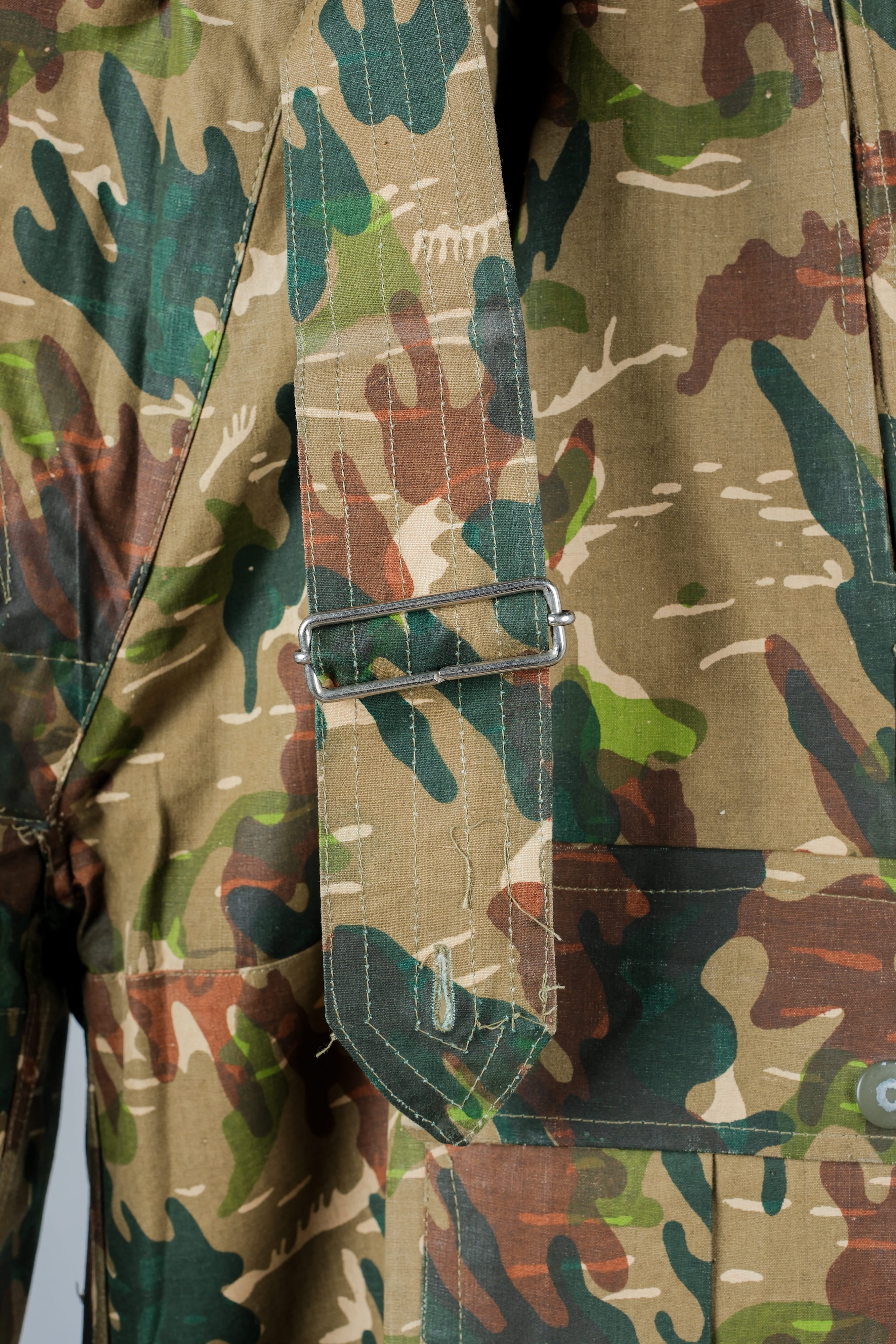 【~60's】Spanish Army Brown Amoeba Camouflage Paratrooper Trousers Size.2