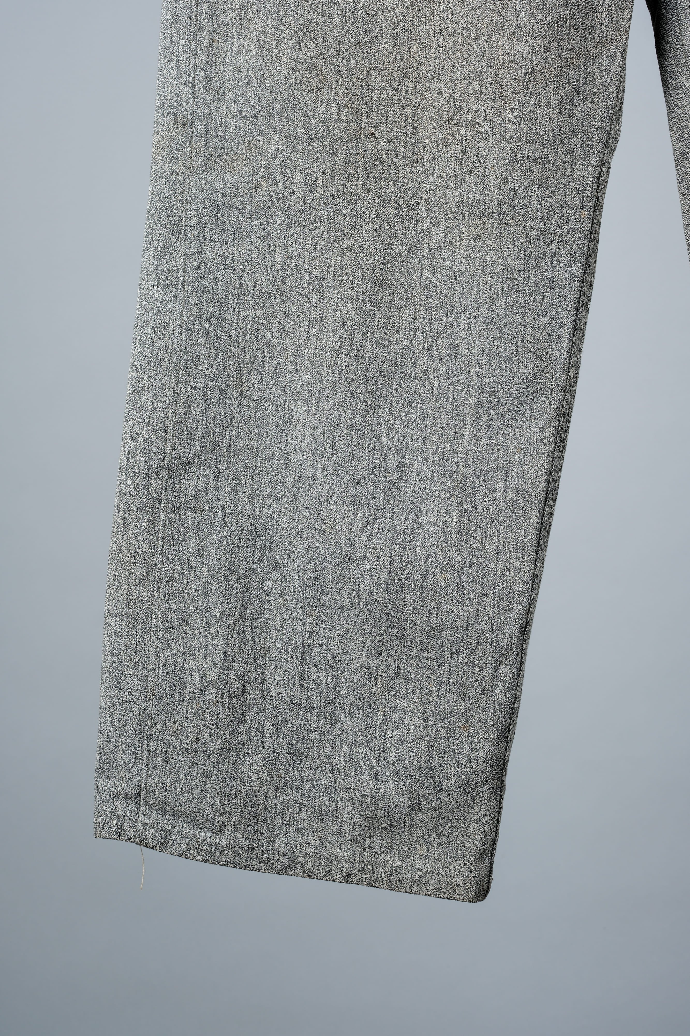 【~10's】WWI Royal Italian Army Salt & Pepper Cotton Work Trousers