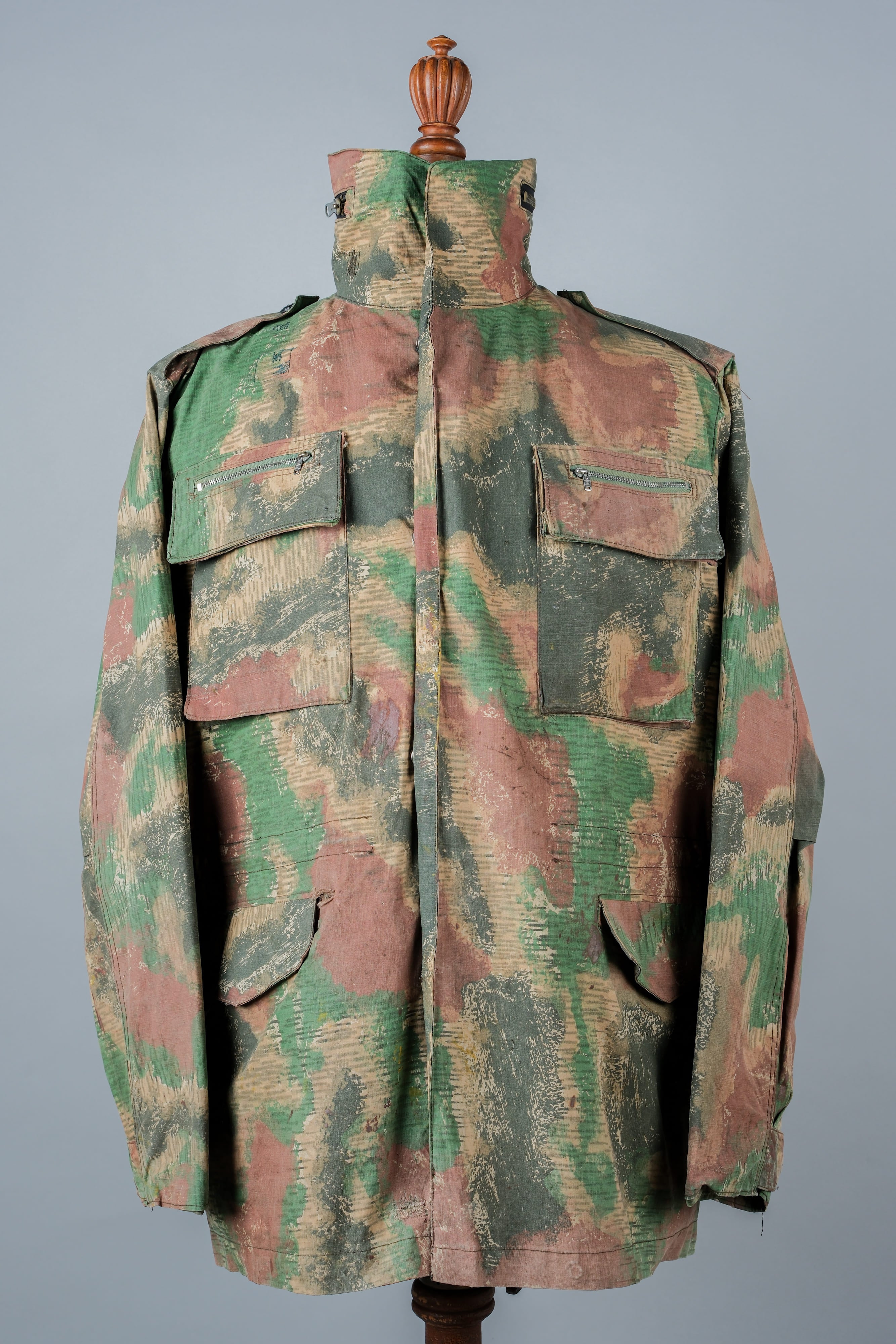 【~60's】Czechoslovakian Army Sumpfmuster Pattern Camouflage Field Jacket "Localmade"