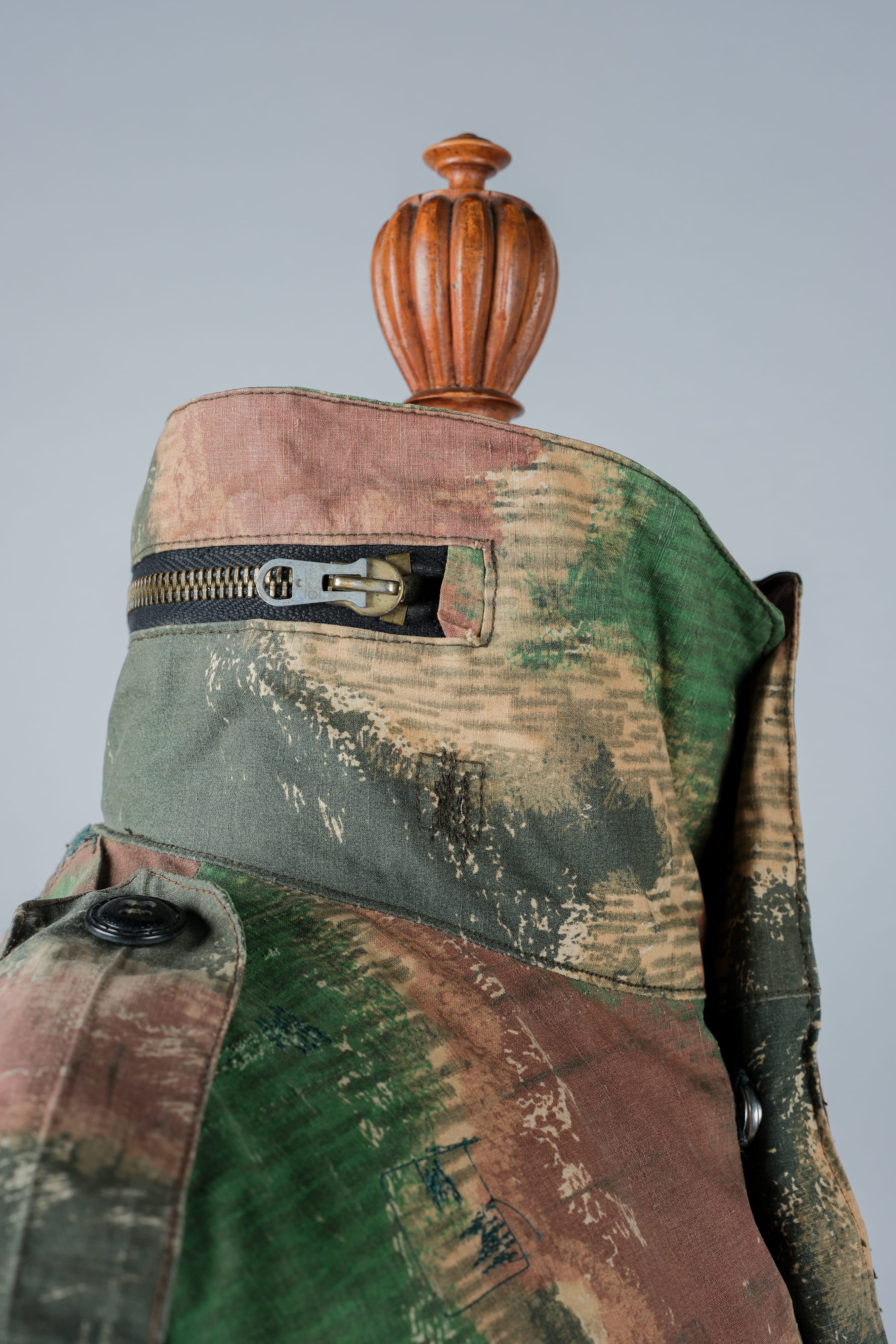 【~60's】Czechoslovakian Army Sumpfmuster Pattern Camouflage Field Jacket "Localmade"