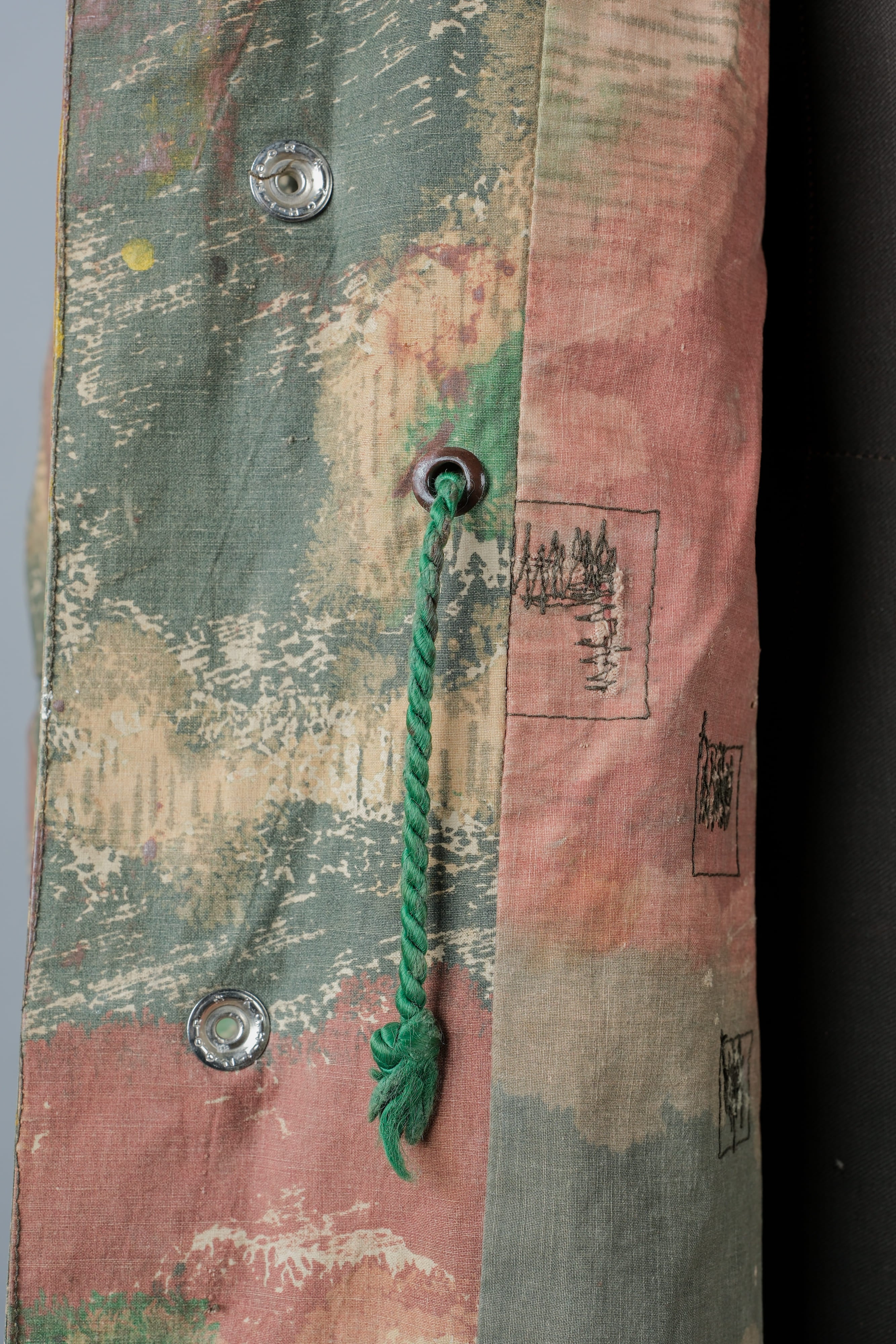 【~60's】Czechoslovakian Army Sumpfmuster Pattern Camouflage Field Jacket "Localmade"