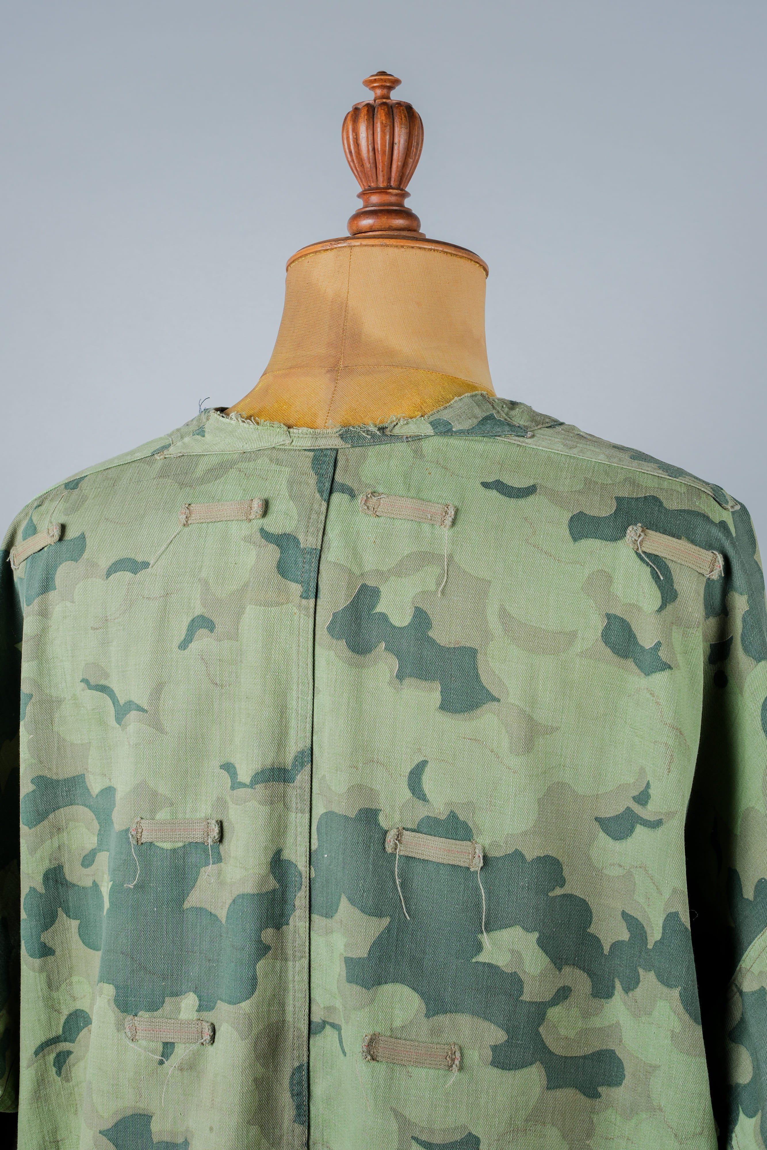【~50's】Czechoslovakian Army Clouds Camouflage Reversible Smock "Modified"