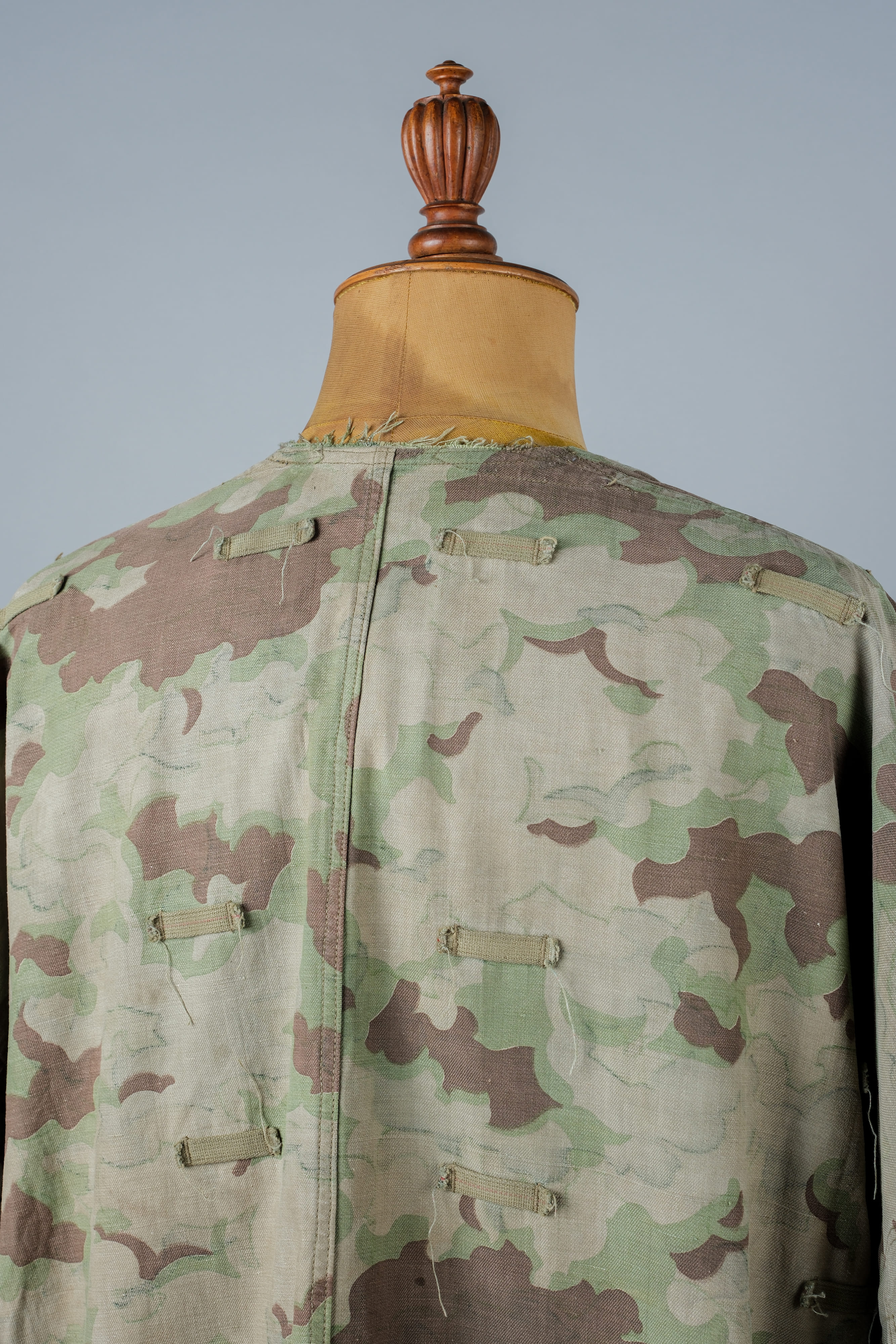 【~50's】Czechoslovakian Army Clouds Camouflage Reversible Smock "Modified"