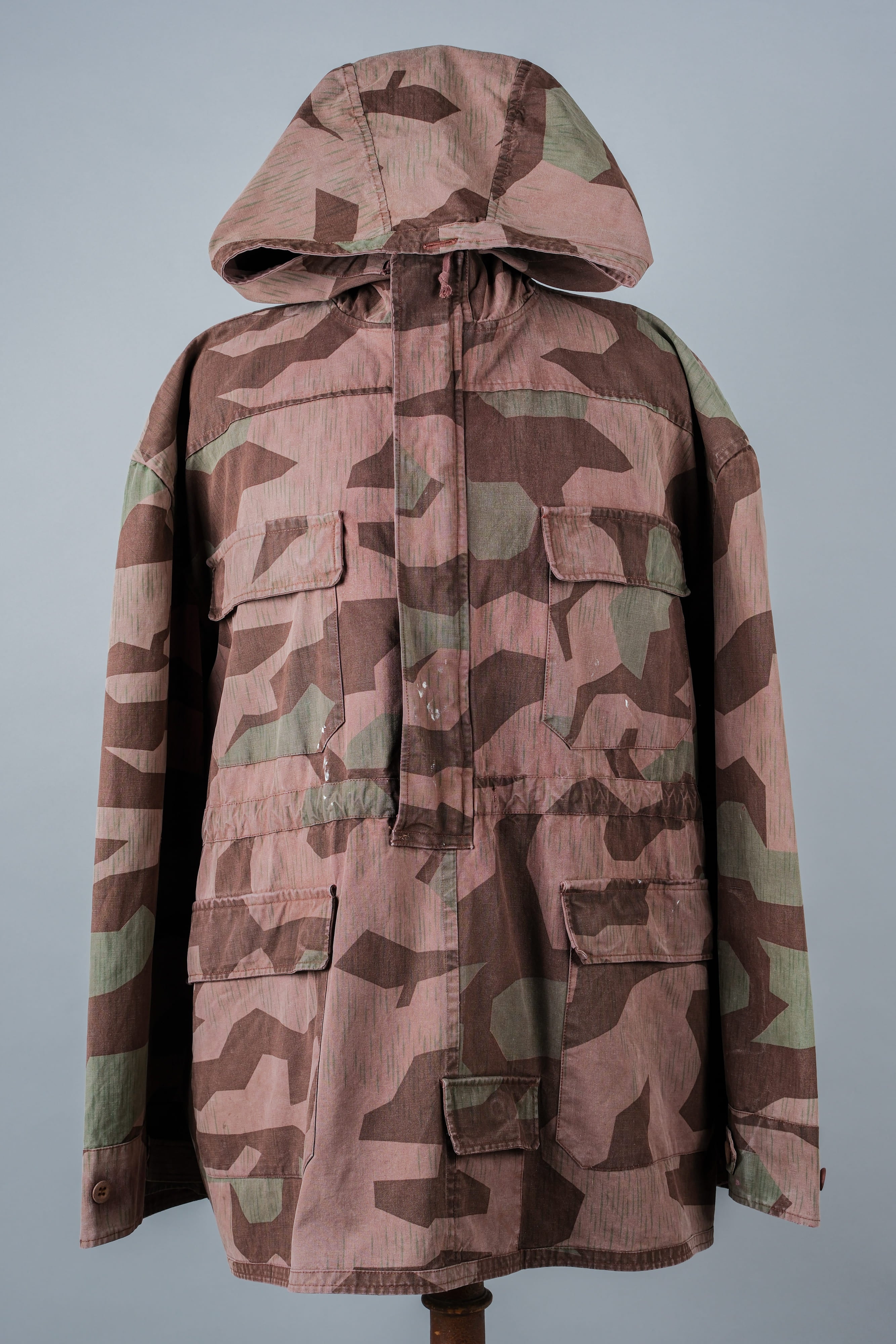 【~60's】German Vintage Splinter Pattern Camouflage Smock