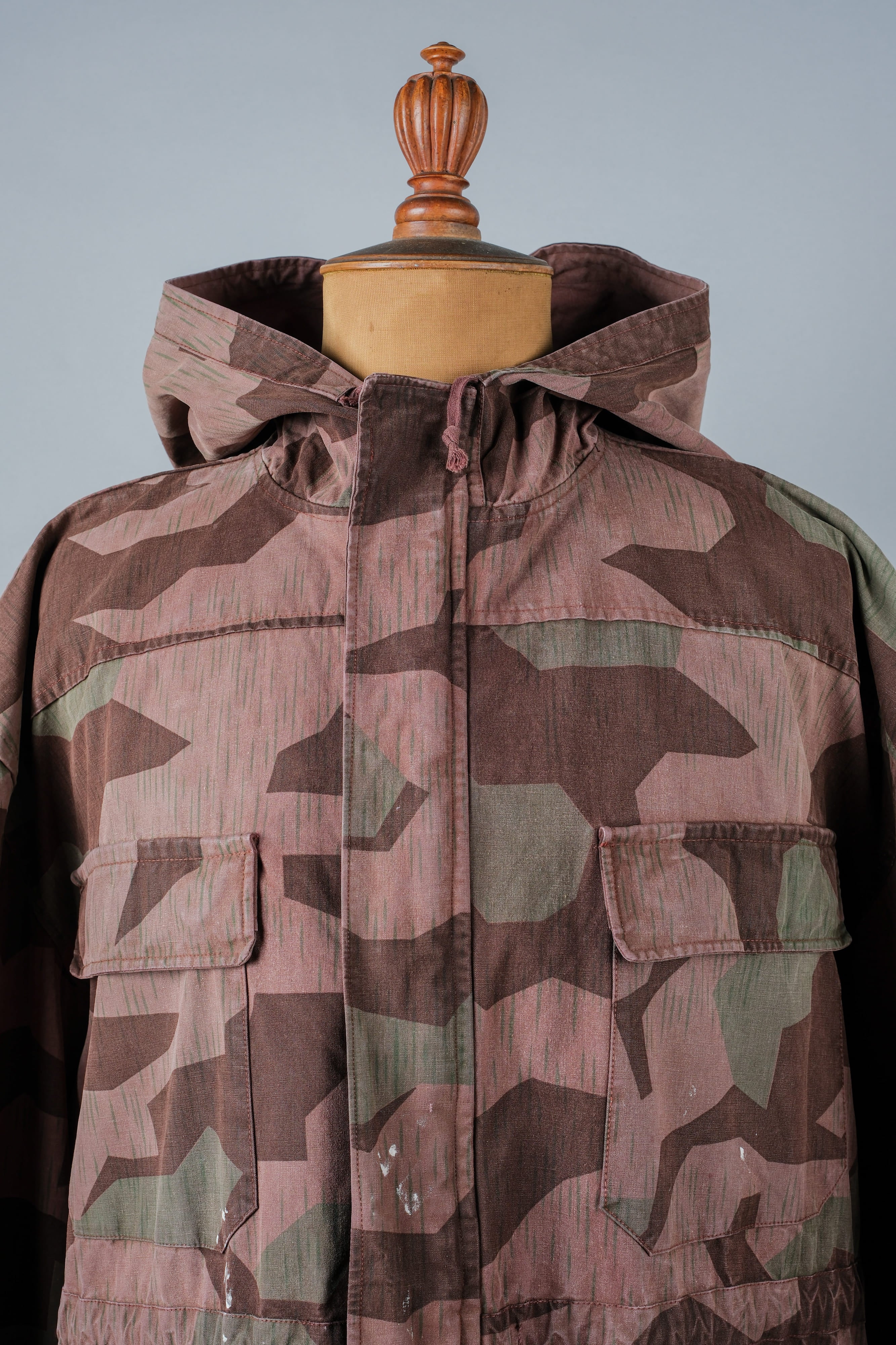 【~60's】German Vintage Splinter Pattern Camouflage Smock