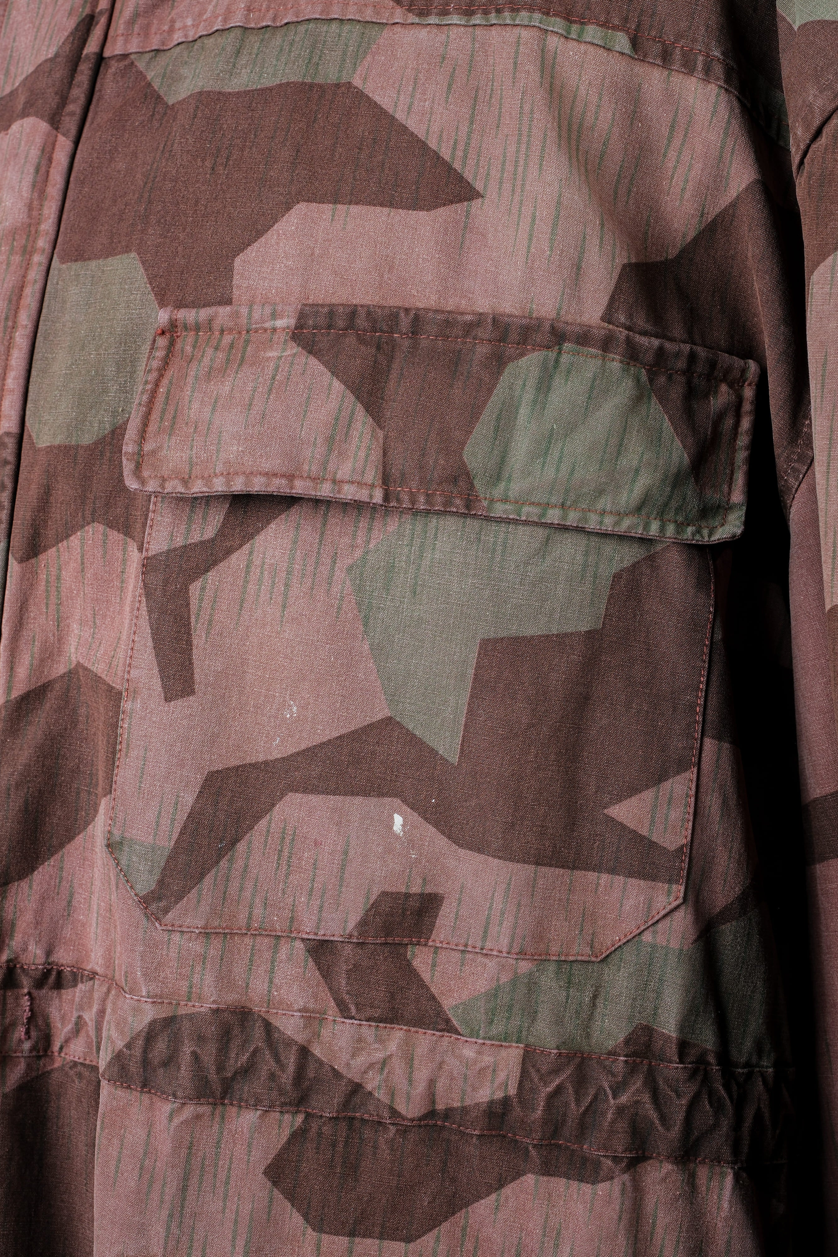 【~60's】German Vintage Splinter Pattern Camouflage Smock