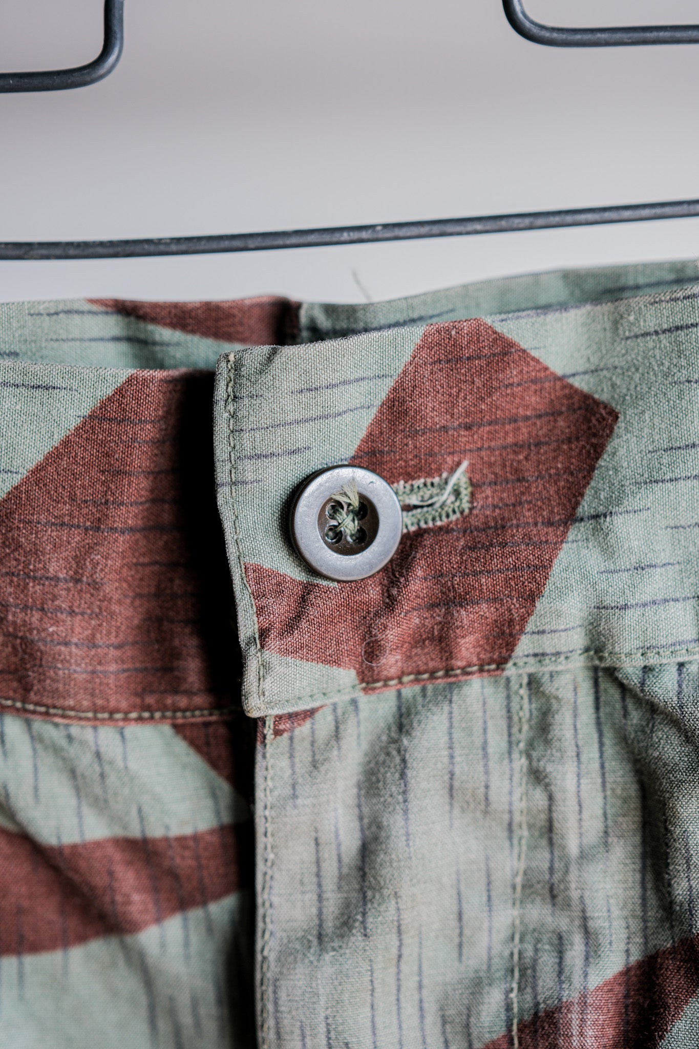 【~50's】German Army Splinter Camouflage Paratrooper Trousers Size.177-100