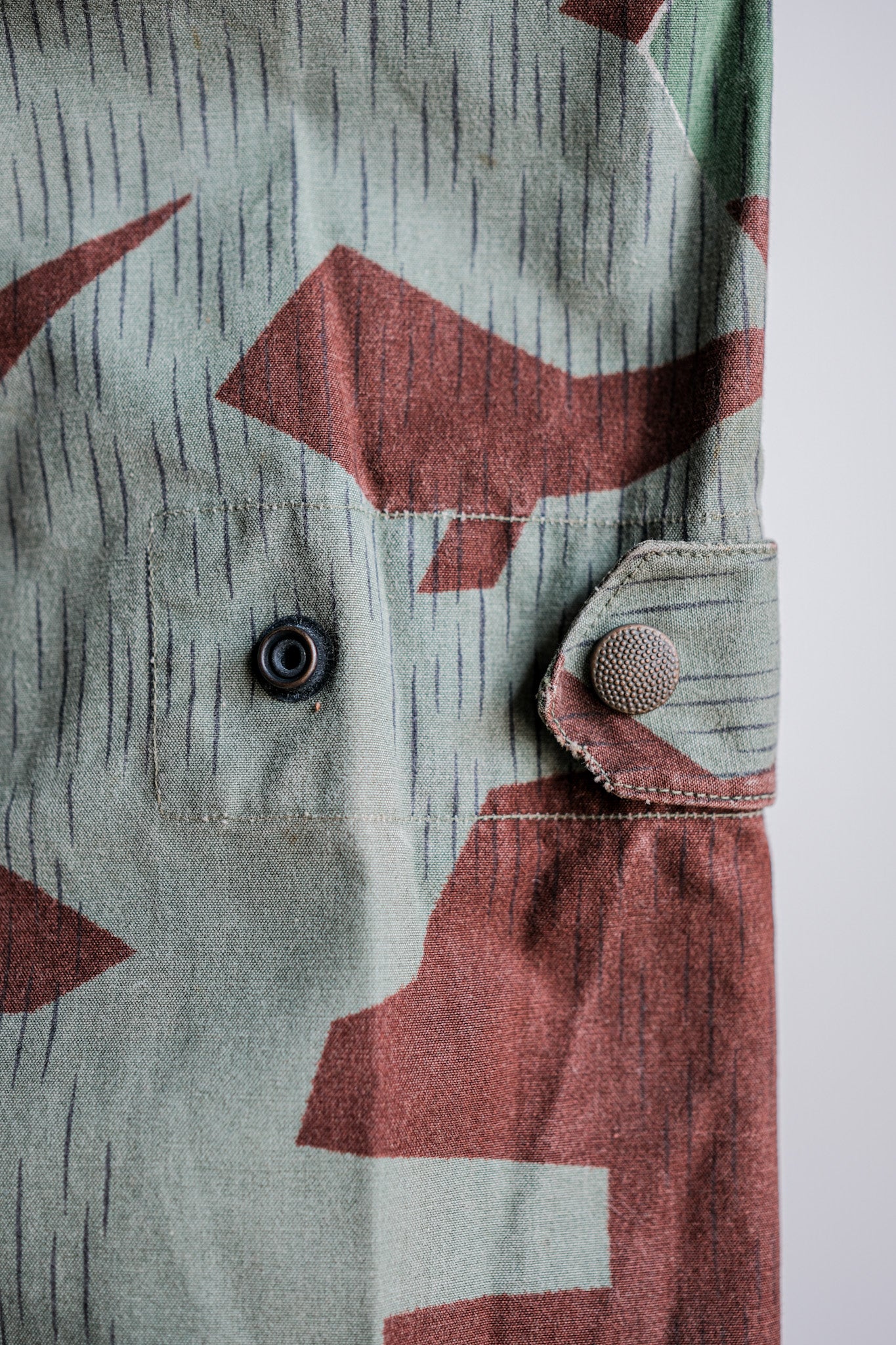 【~50's】German Army Splinter Camouflage Paratrooper Trousers Size.177-100