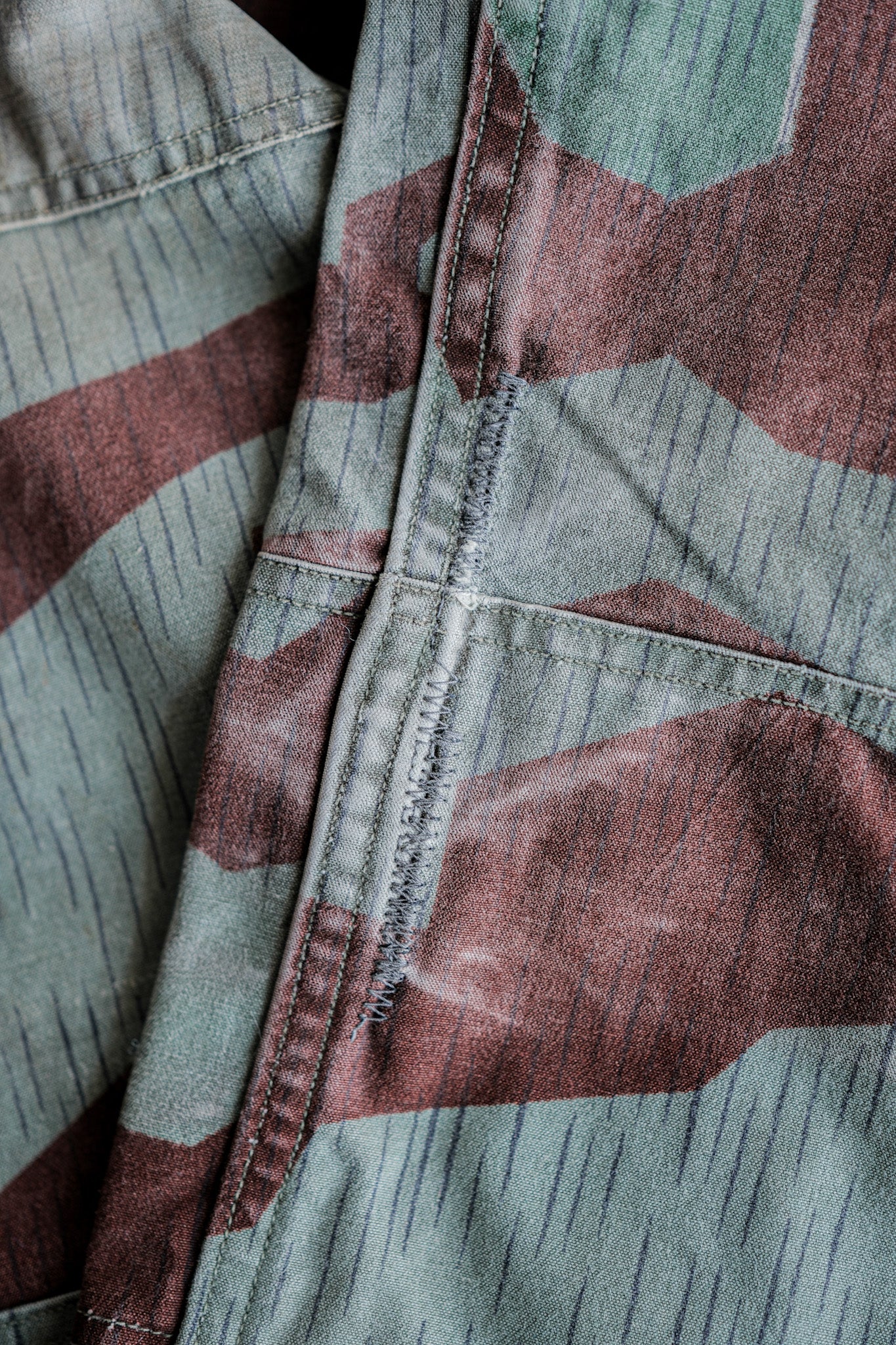 【~50's】German Army Splinter Camouflage Paratrooper Trousers Size.177-100