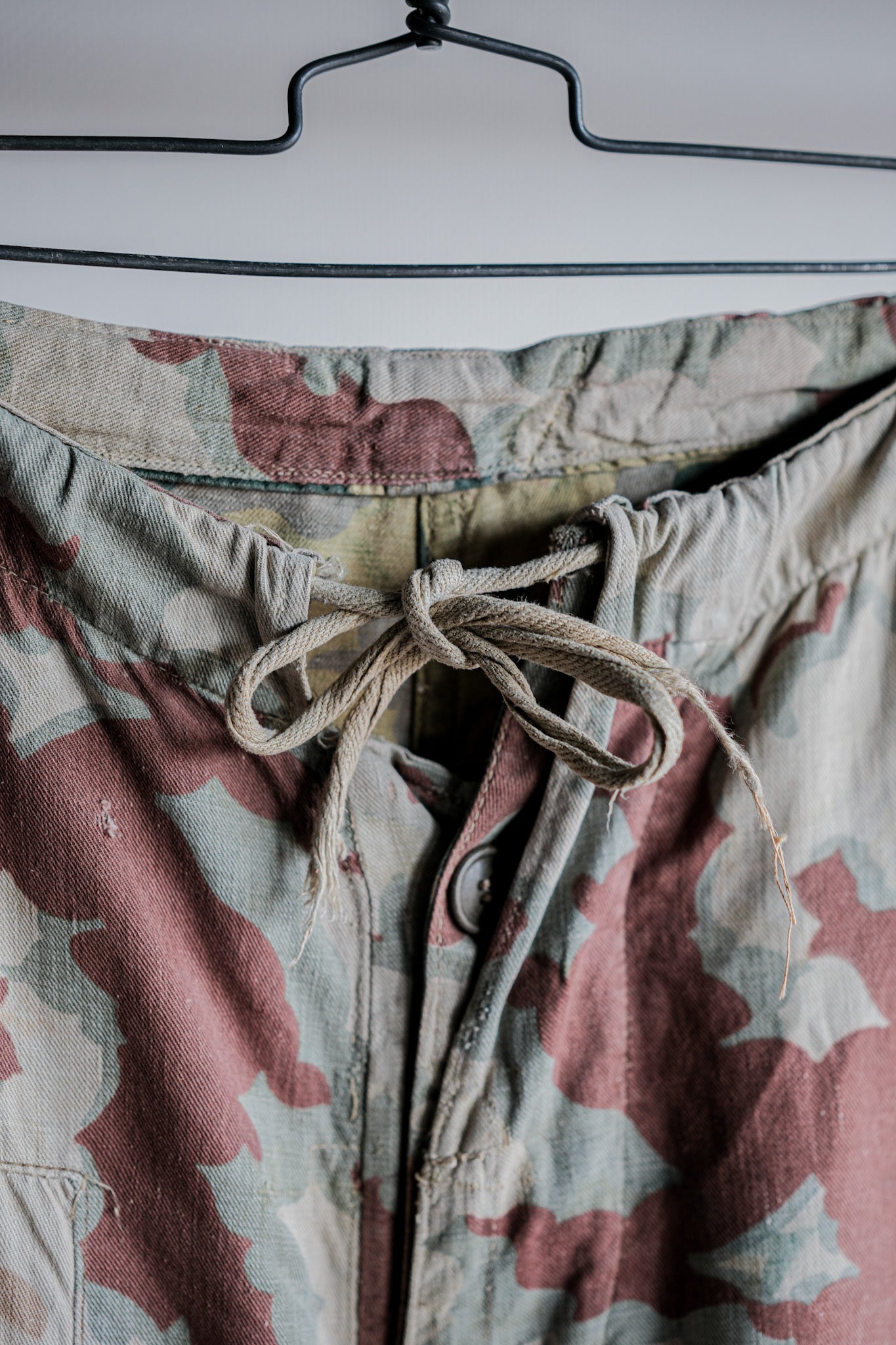 【~50's】Czechoslovakian Army Clouds Camouflage Reversible Trousers "Modified"