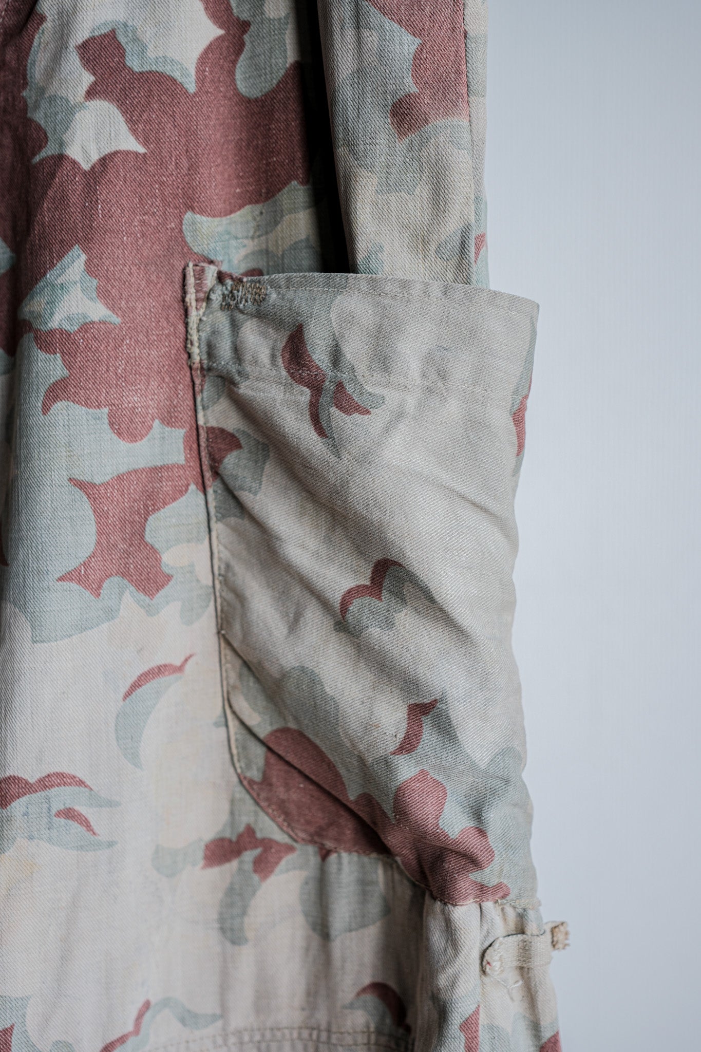 【~50's】Czechoslovakian Army Clouds Camouflage Reversible Trousers "Modified"