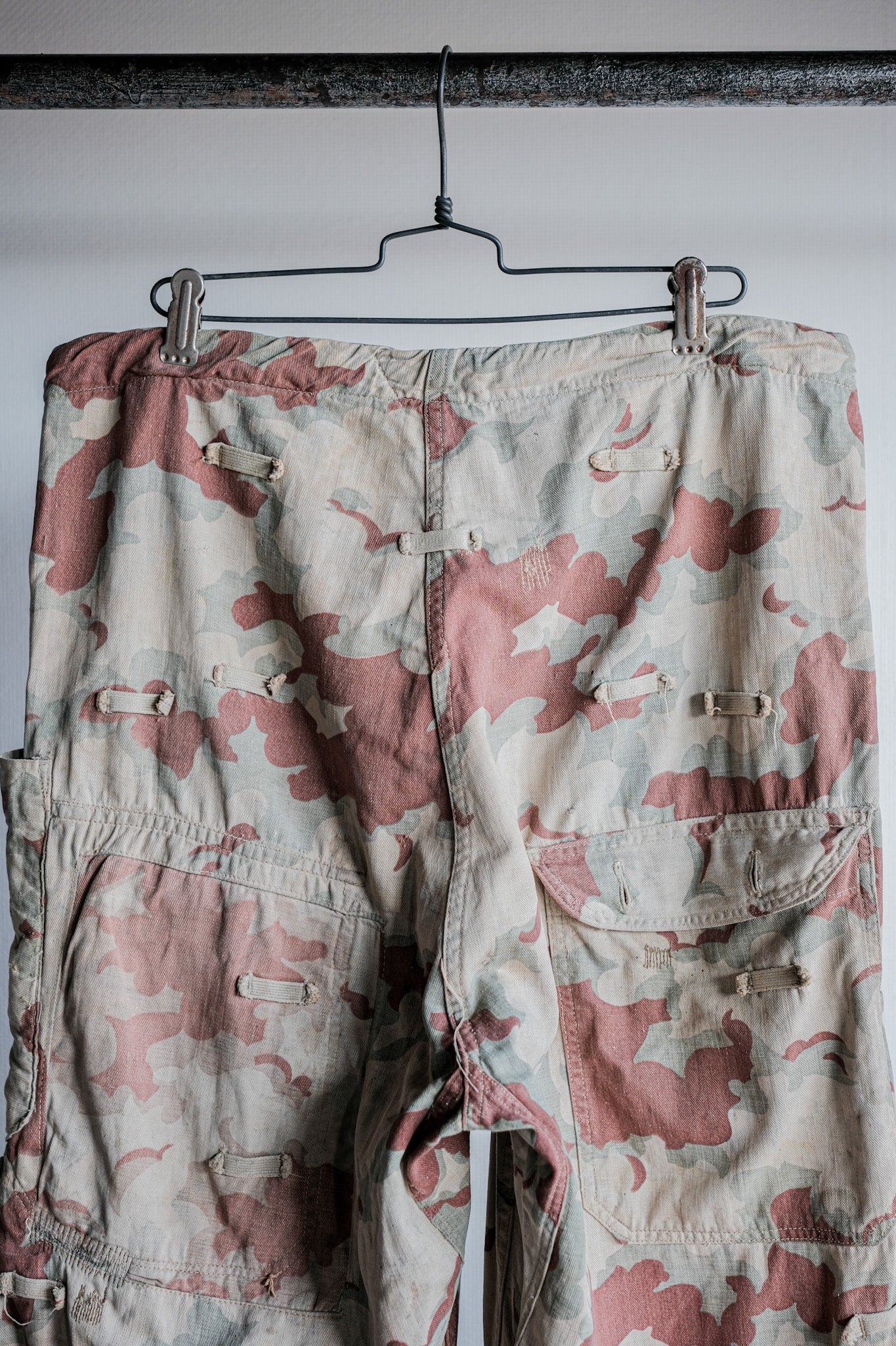 【~50's】Czechoslovakian Army Clouds Camouflage Reversible Trousers "Modified"