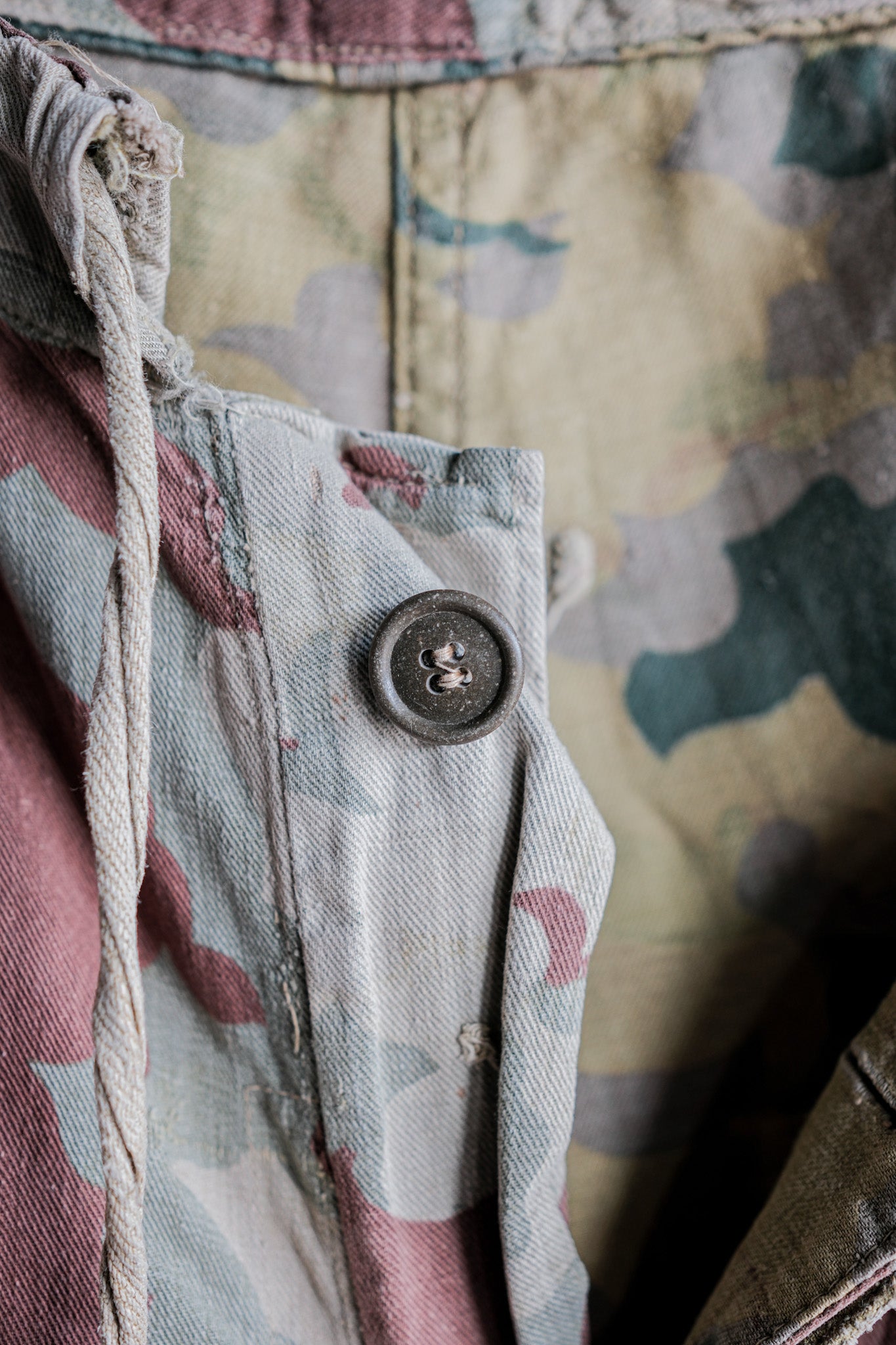 【~50's】Czechoslovakian Army Clouds Camouflage Reversible Trousers "Modified"