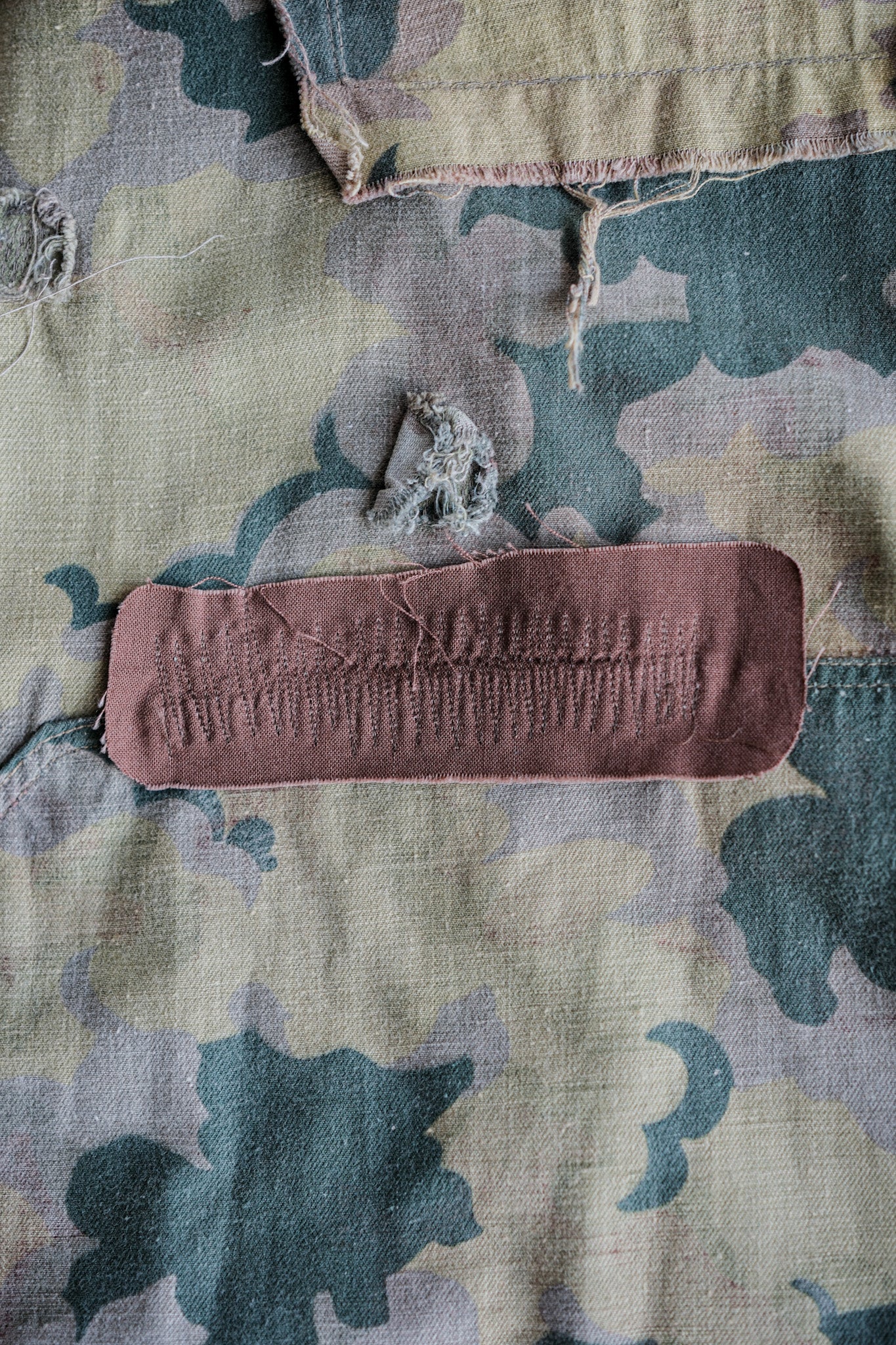 【~50's】Czechoslovakian Army Clouds Camouflage Reversible Trousers "Modified"