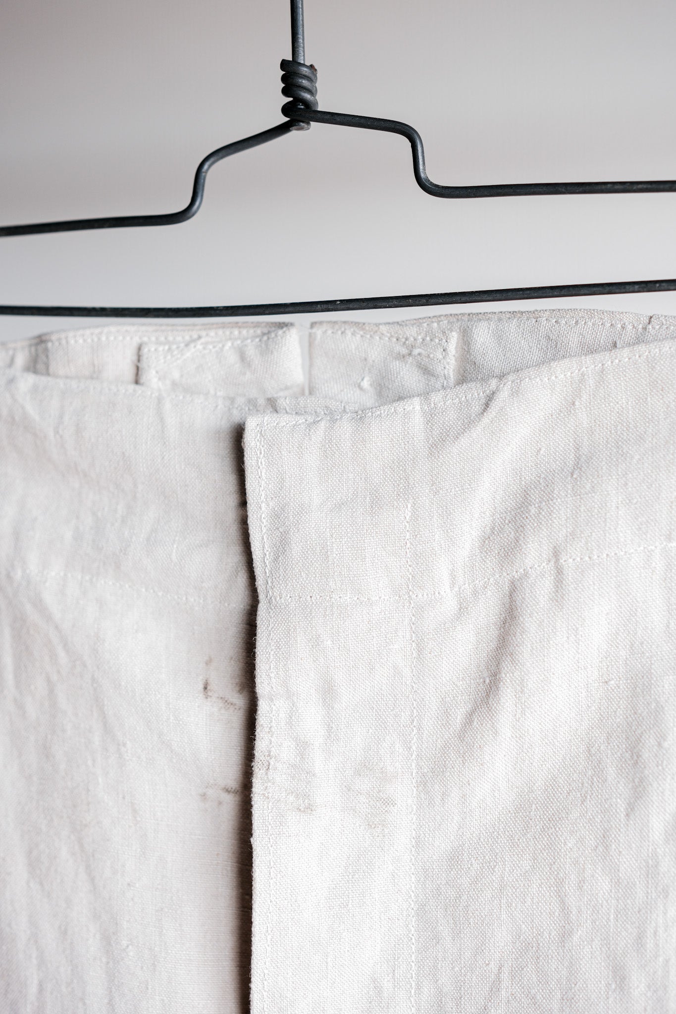 【~40's】WWⅡ German Navy Linen Bespoke Trousers "Kriegsmarine"